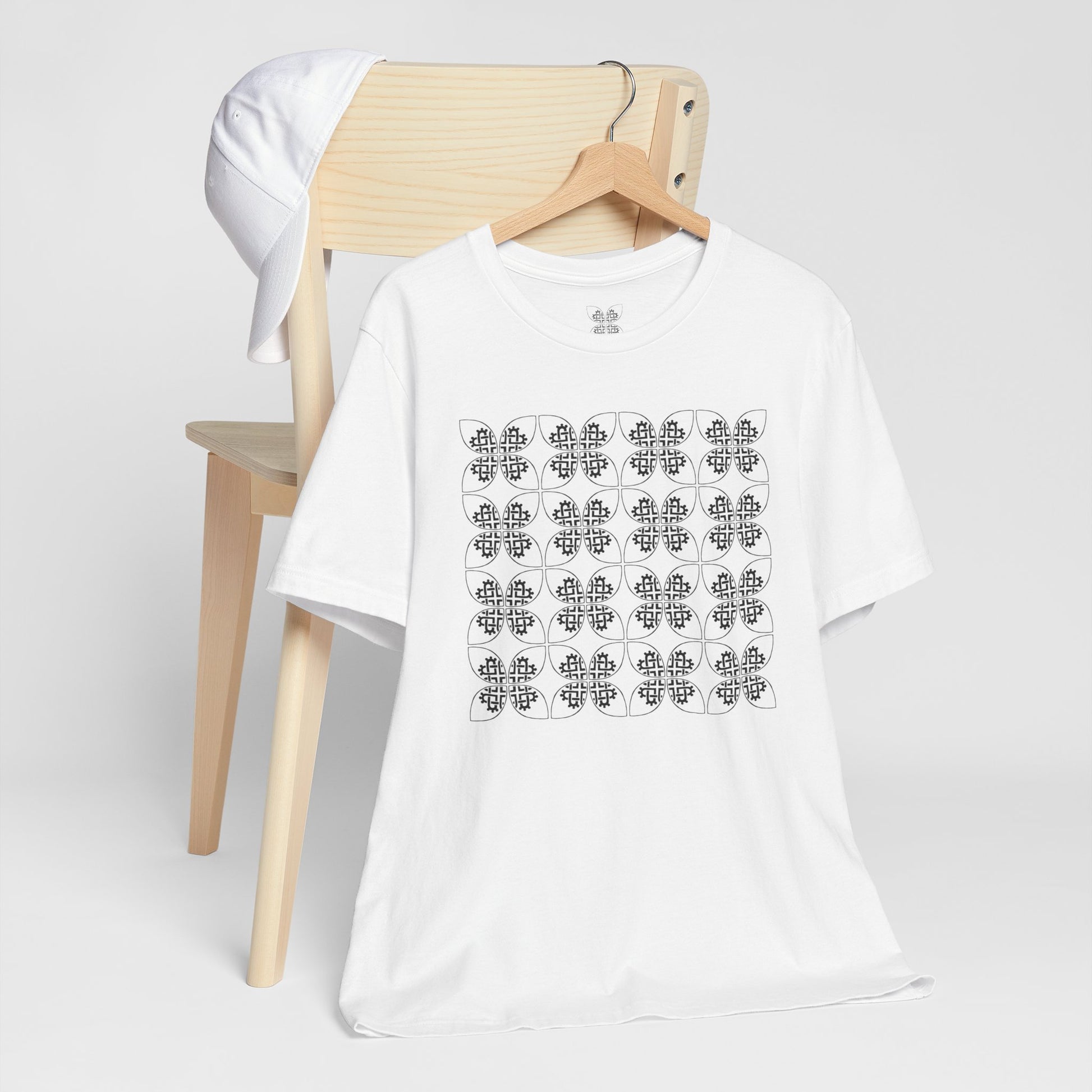 Celtic Heart 12 tile T shirt - InkLovePrint