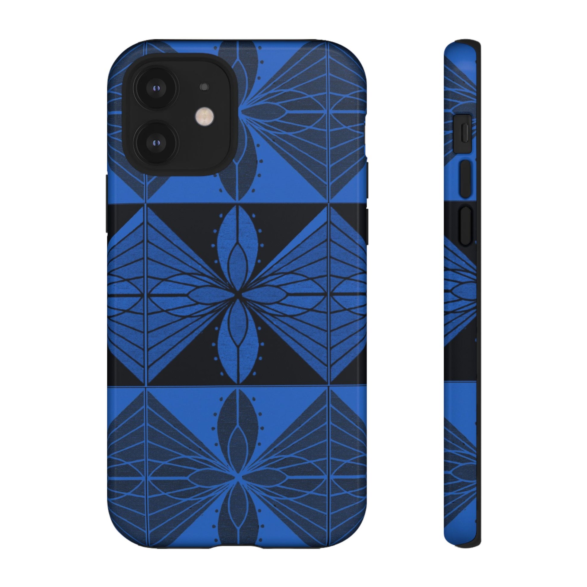 Geometric Blue 2 Phone case - InkLovePrint