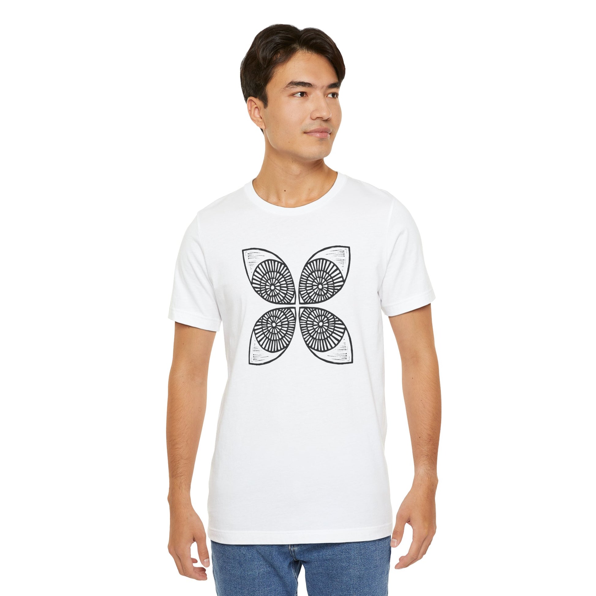 Circle Motif Unisex T-Shirt - InkLovePrint