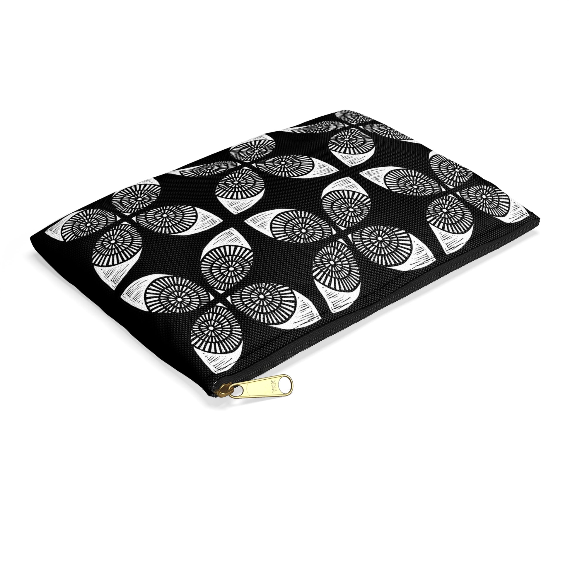 Circle Accessory Bag Black - InkLovePrint