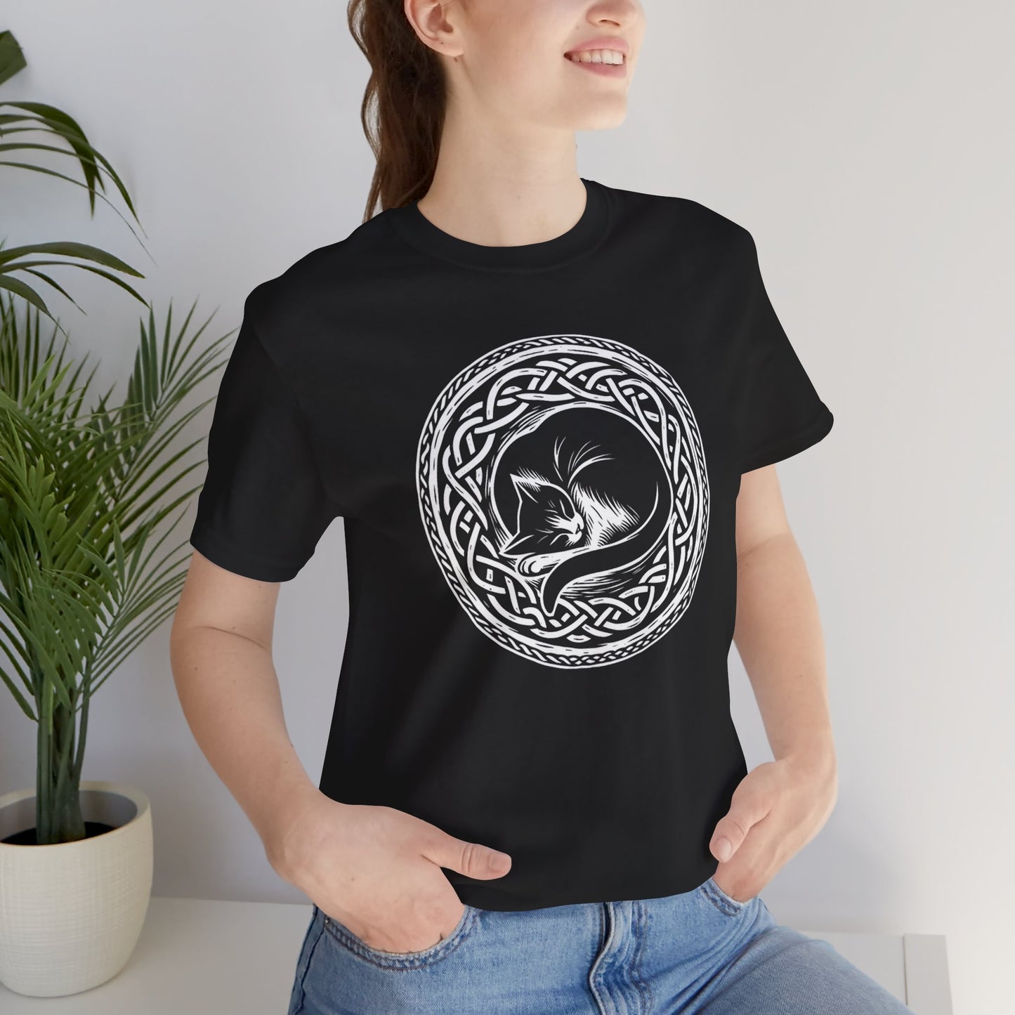 Celtic Cat Unisex T-Shirt