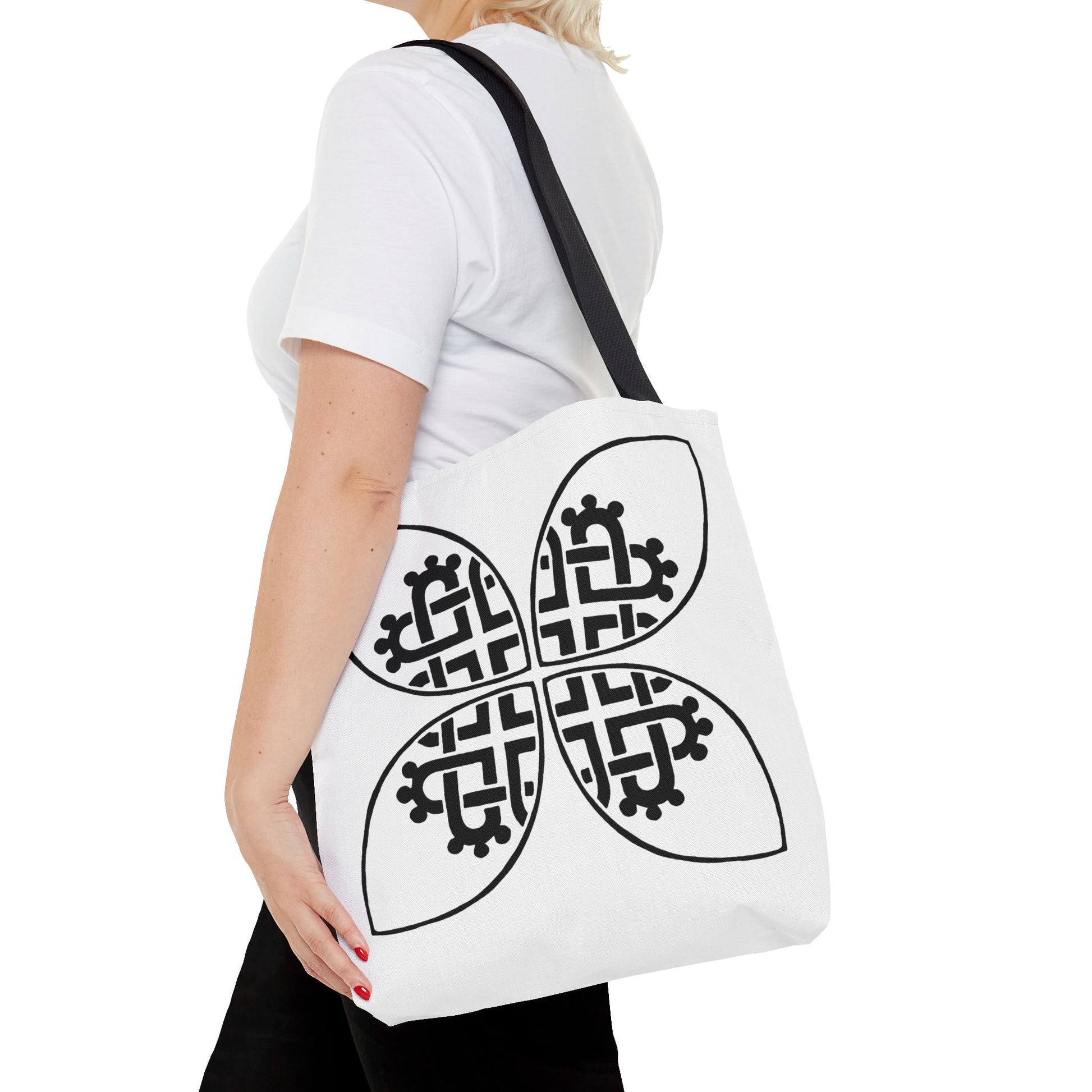 Celtic Heart Motif Tote Bag - InkLovePrint