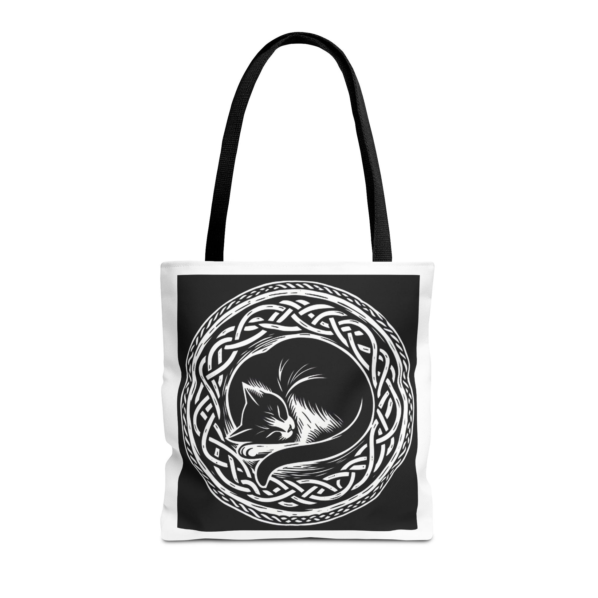Celtic Cat Tote Bag - InkLovePrint