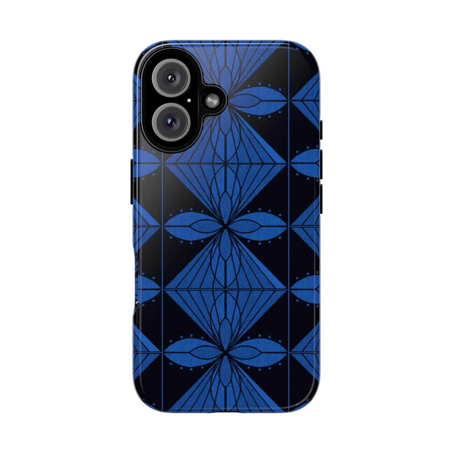 Geometric Blue 1 Phone case - InkLovePrint
