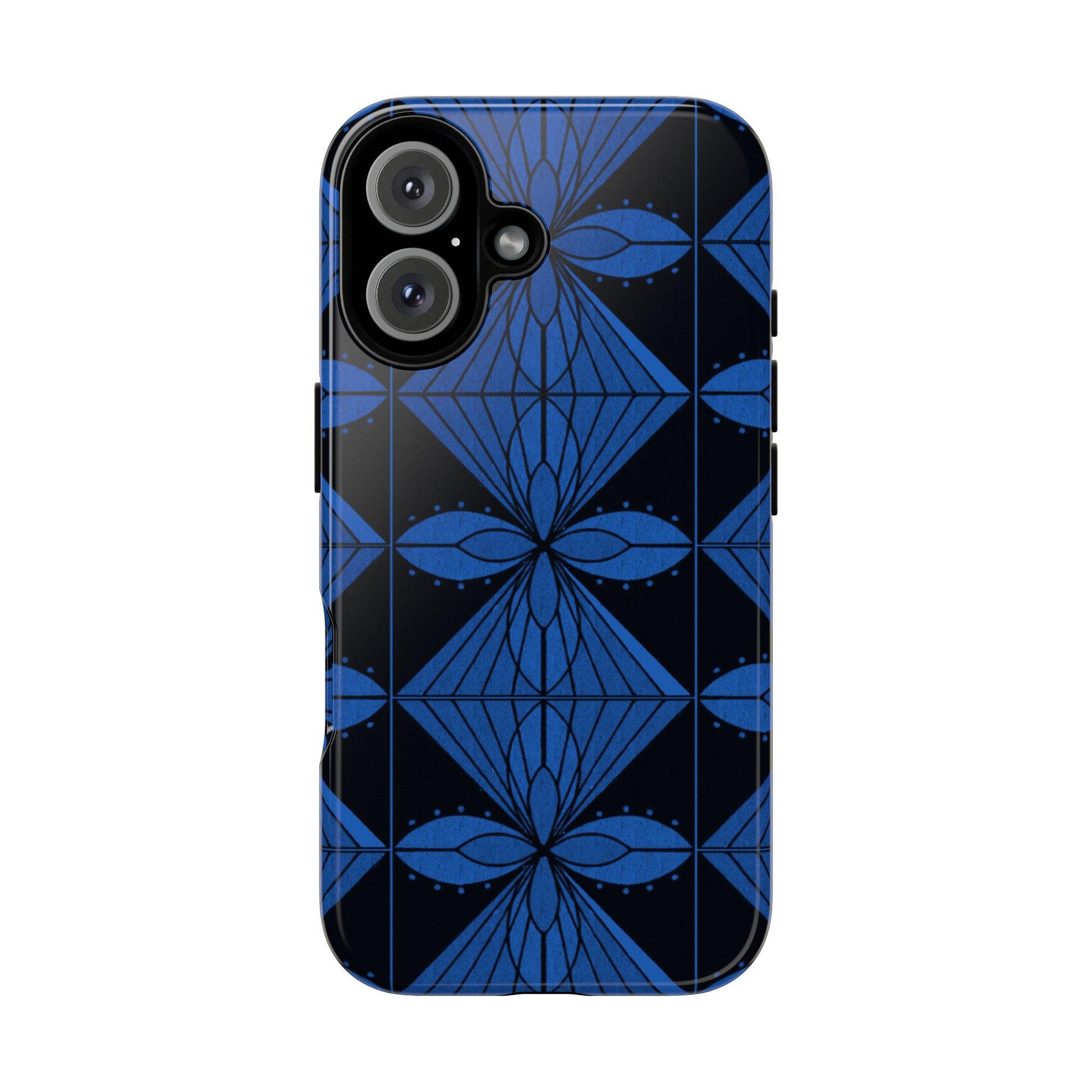 Geometric Blue 1 Phone case - InkLovePrint