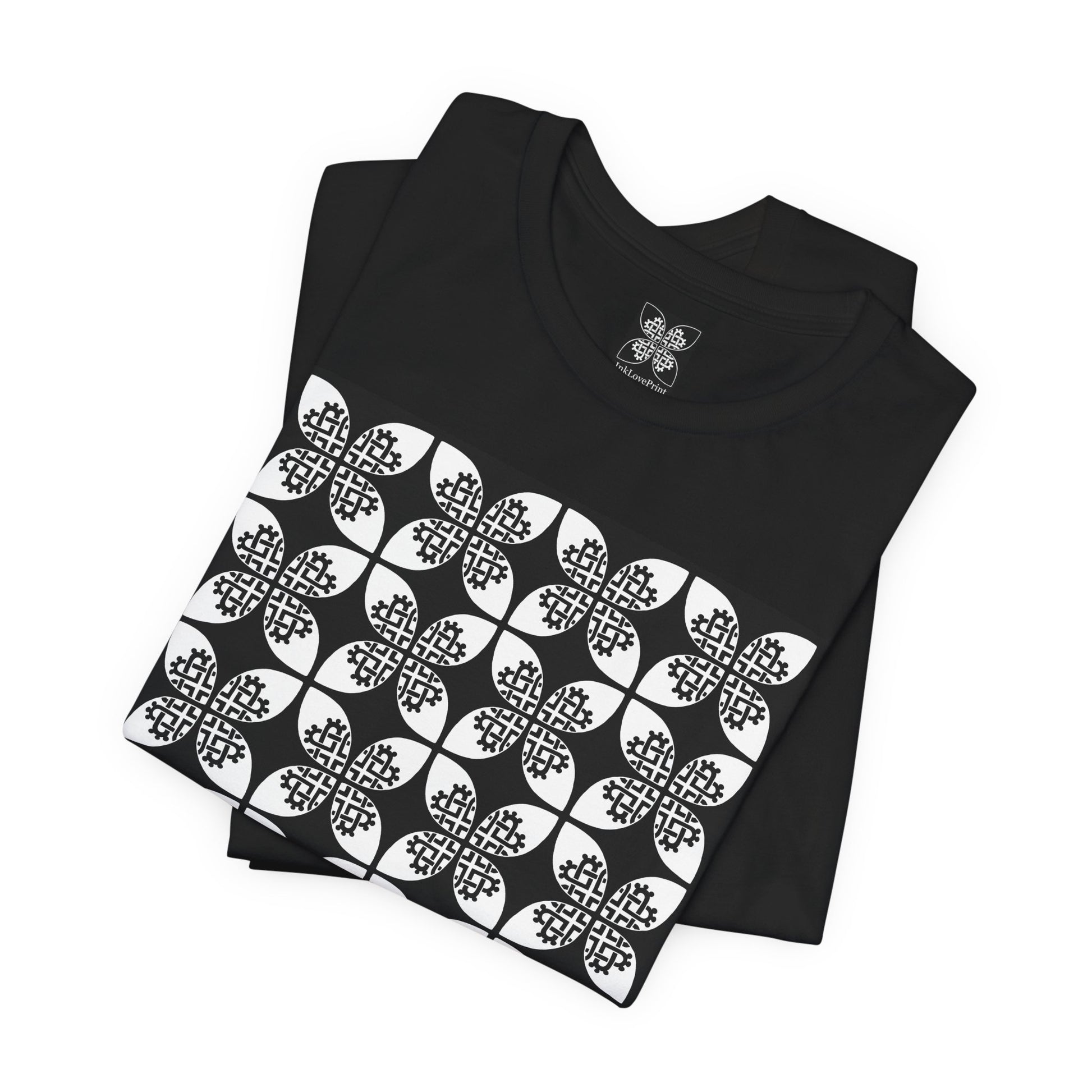Celtic Heart 12 tile T shirt - InkLovePrint