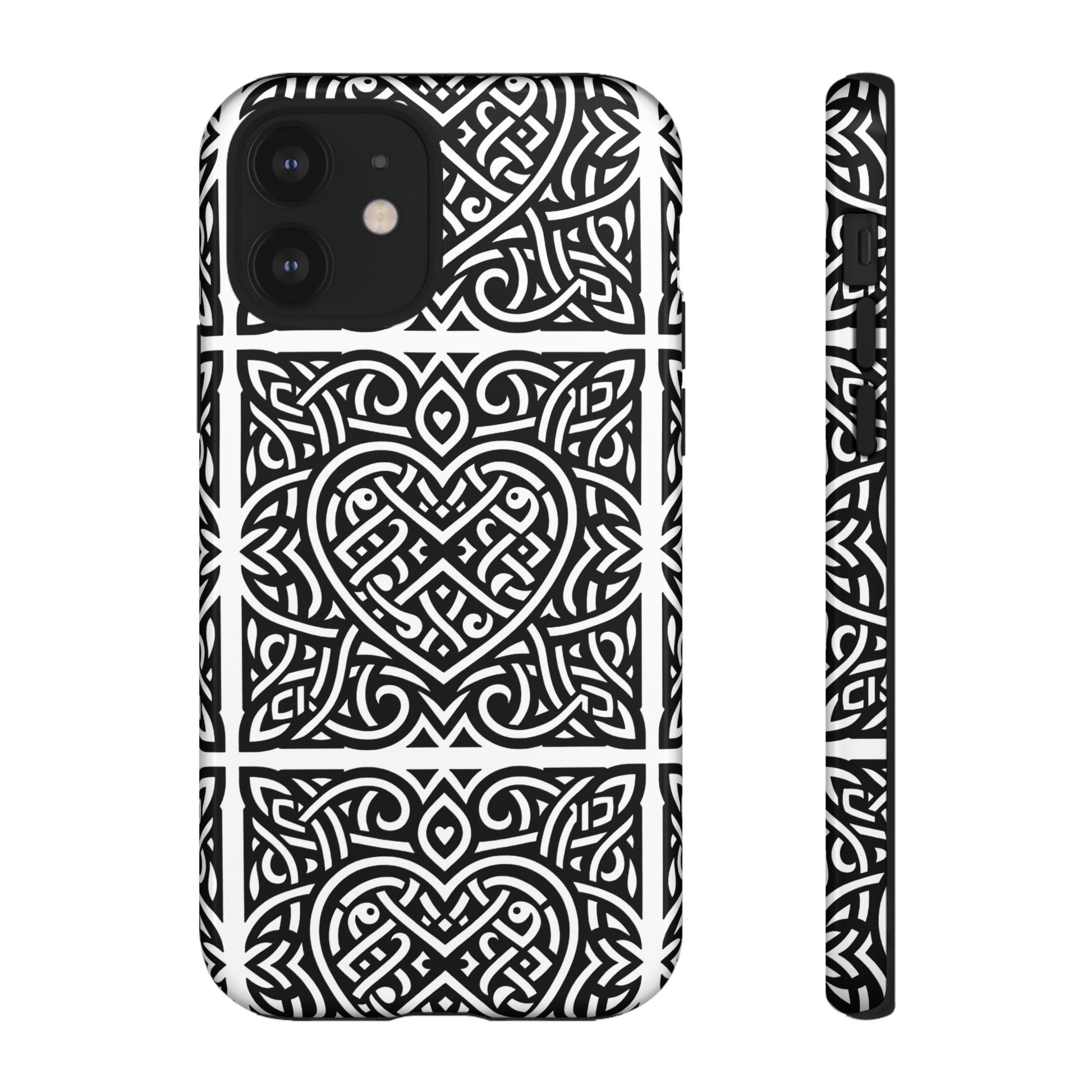 Framed Heart Phone case - InkLovePrint