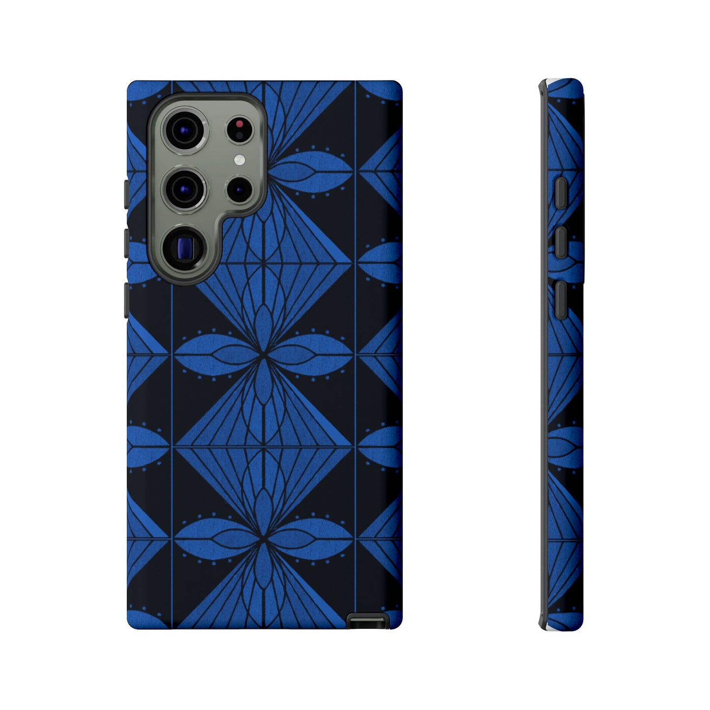 Geometric Blue 1 Phone case