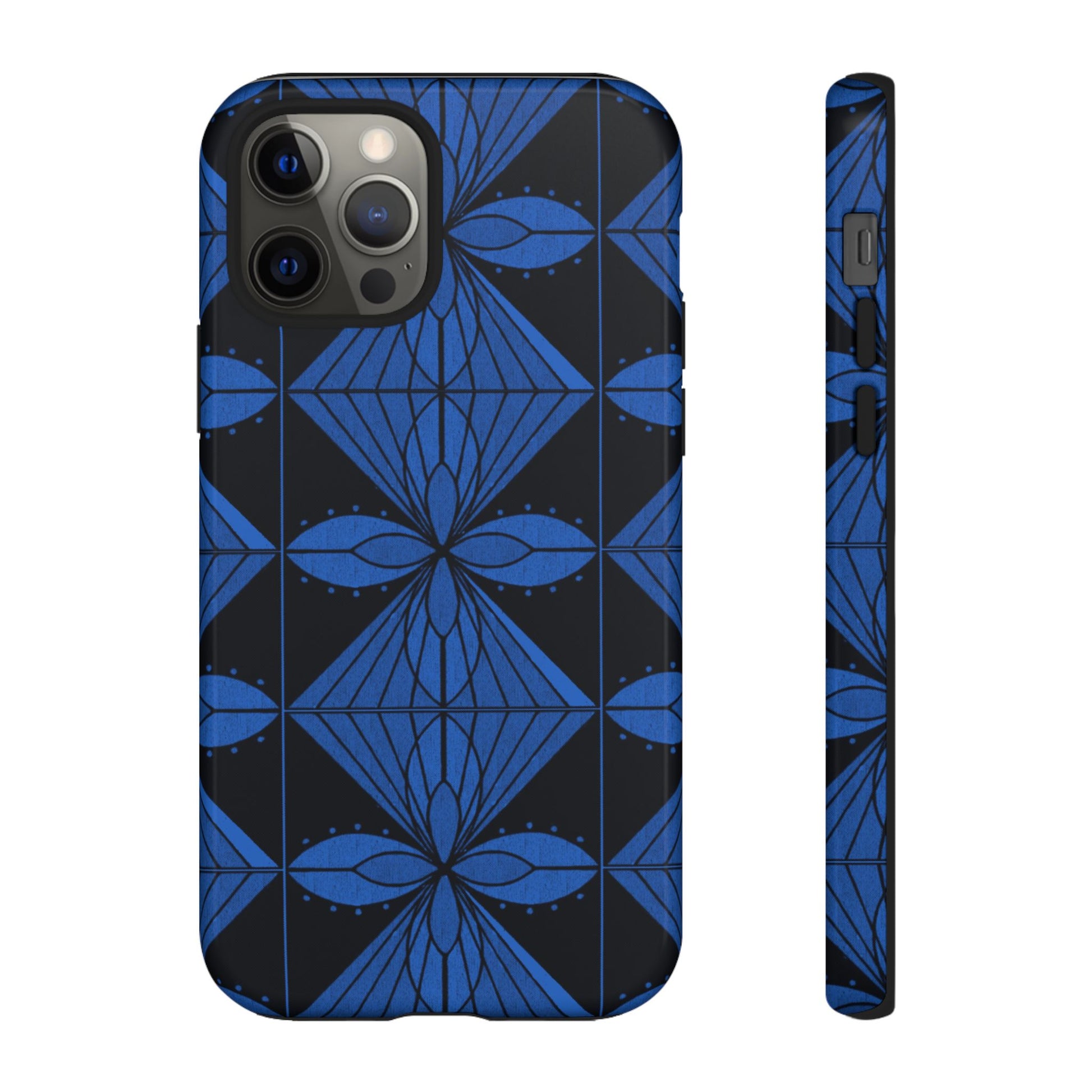 Geometric Blue 1 Phone case - InkLovePrint