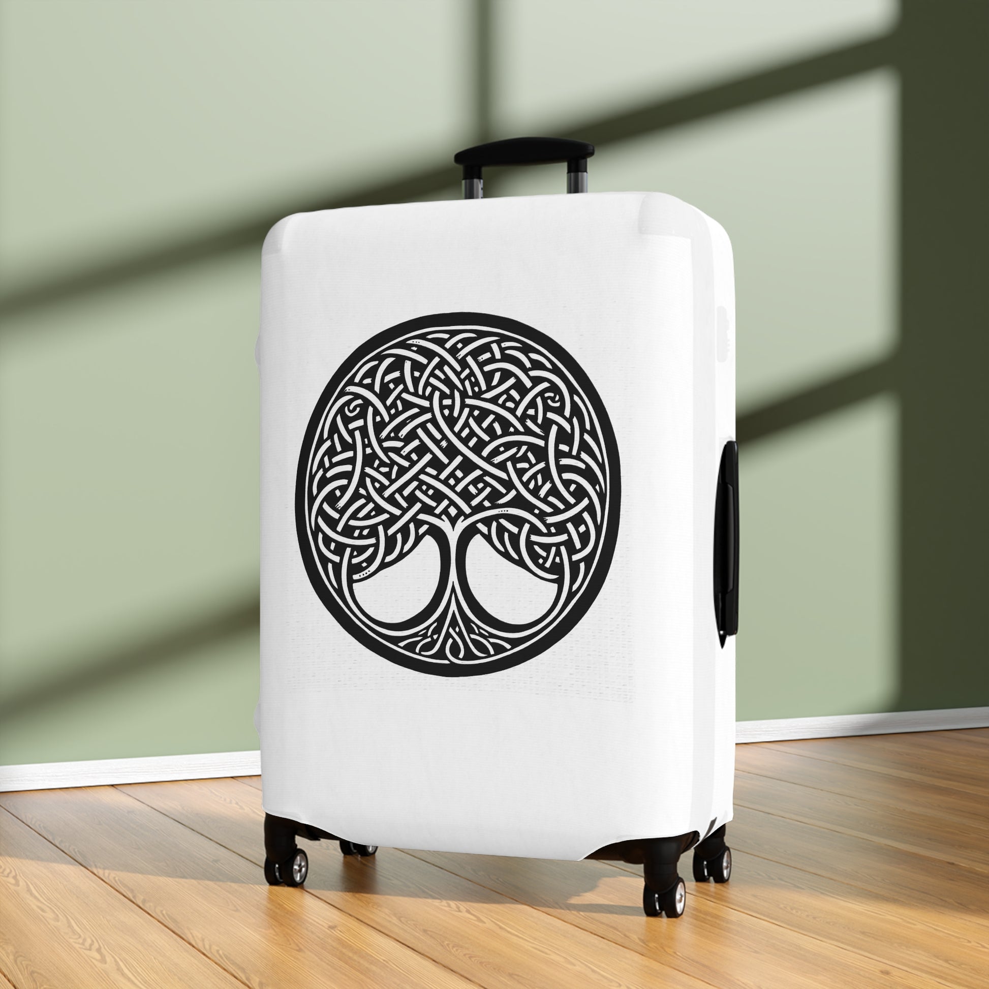 Celtic Tree of Life Luggage Cover - InkLovePrint