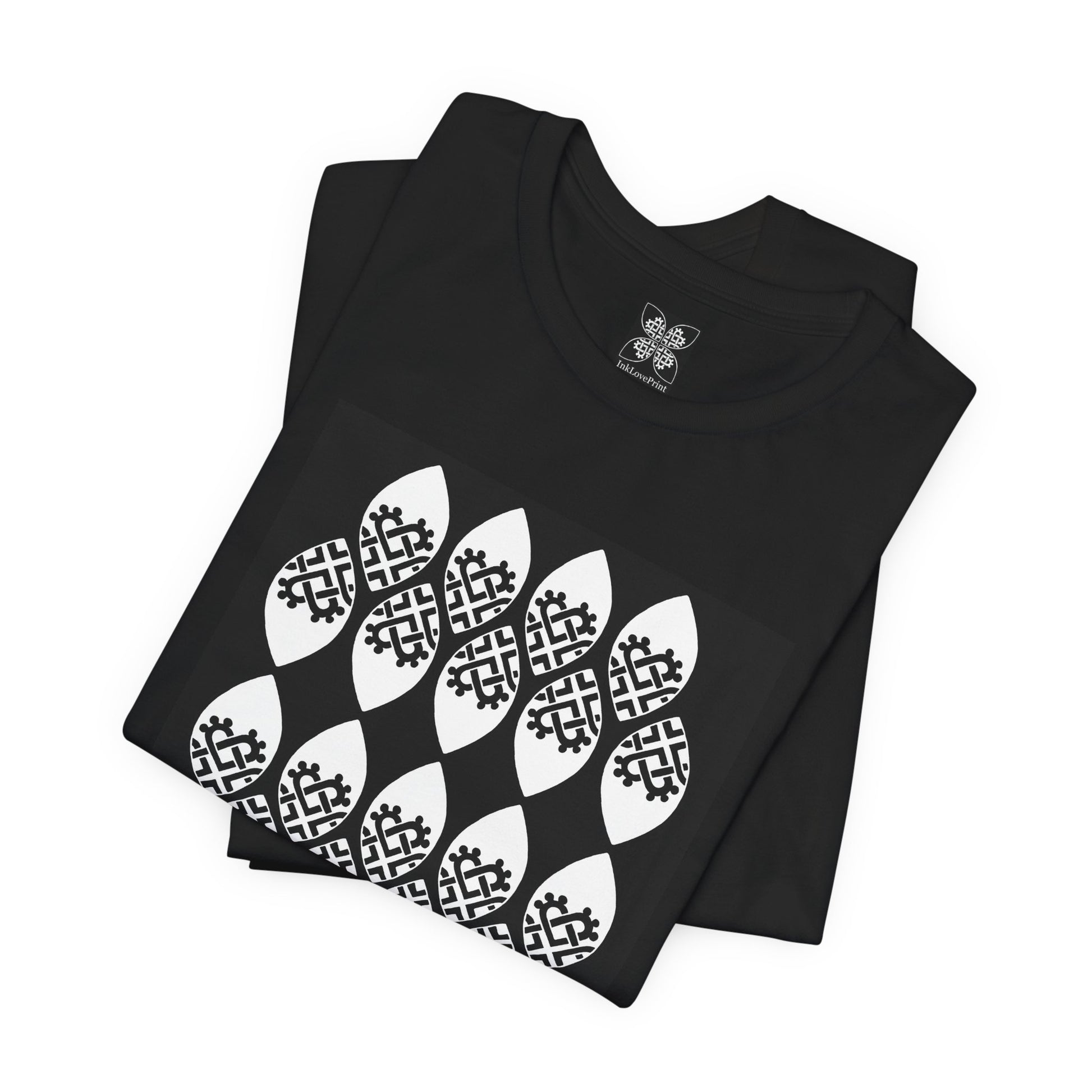 Celtic Heart Line Unisex T-Shirt - InkLovePrint