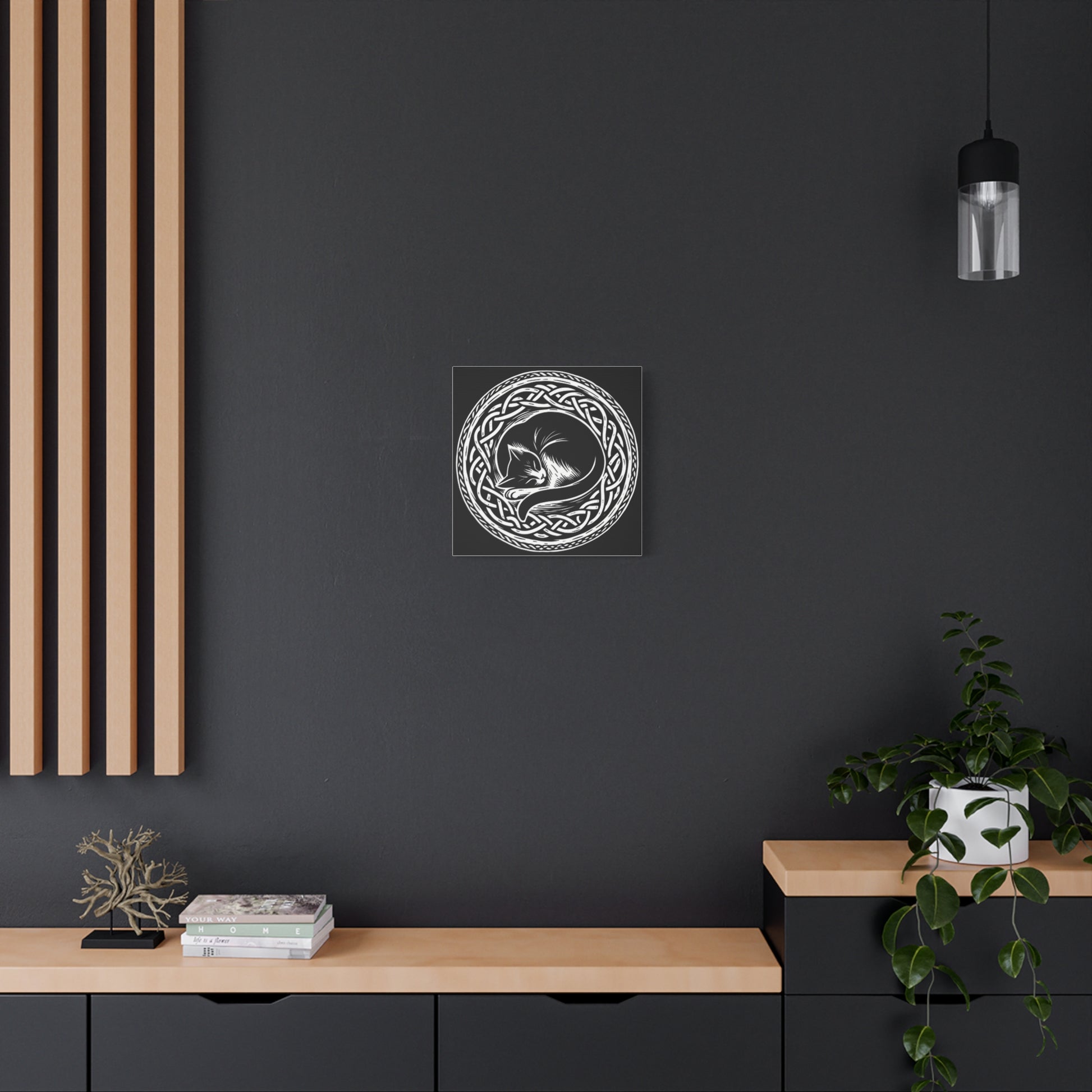 Celtic Cat -Rolled Poster - InkLovePrint