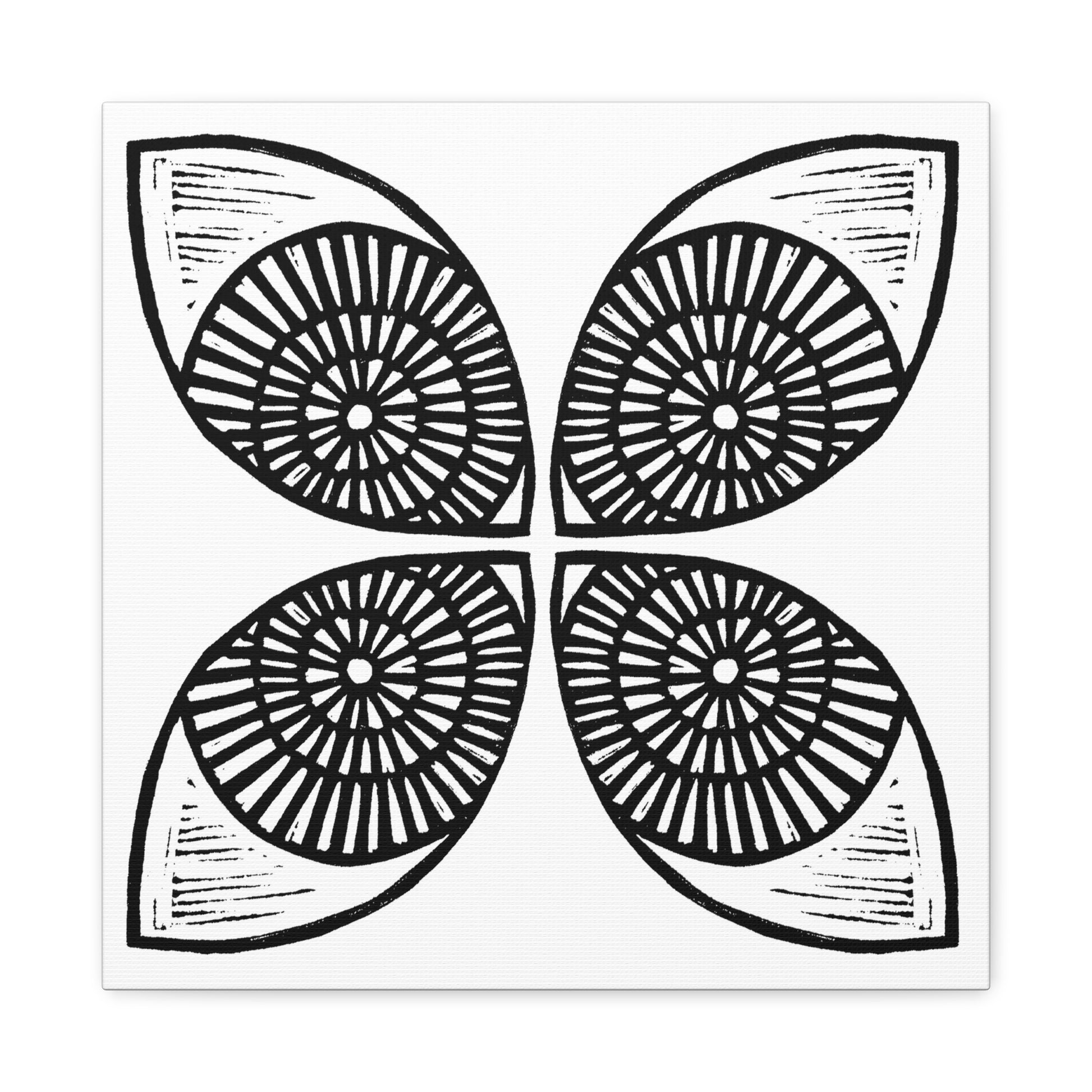 Circle Artwork - canvas - InkLovePrint