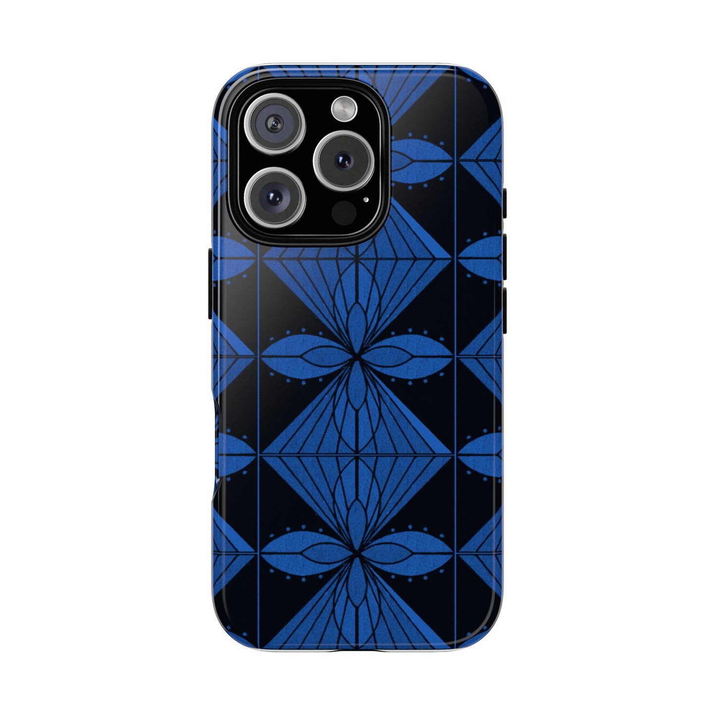 Geometric Blue 1 Phone case
