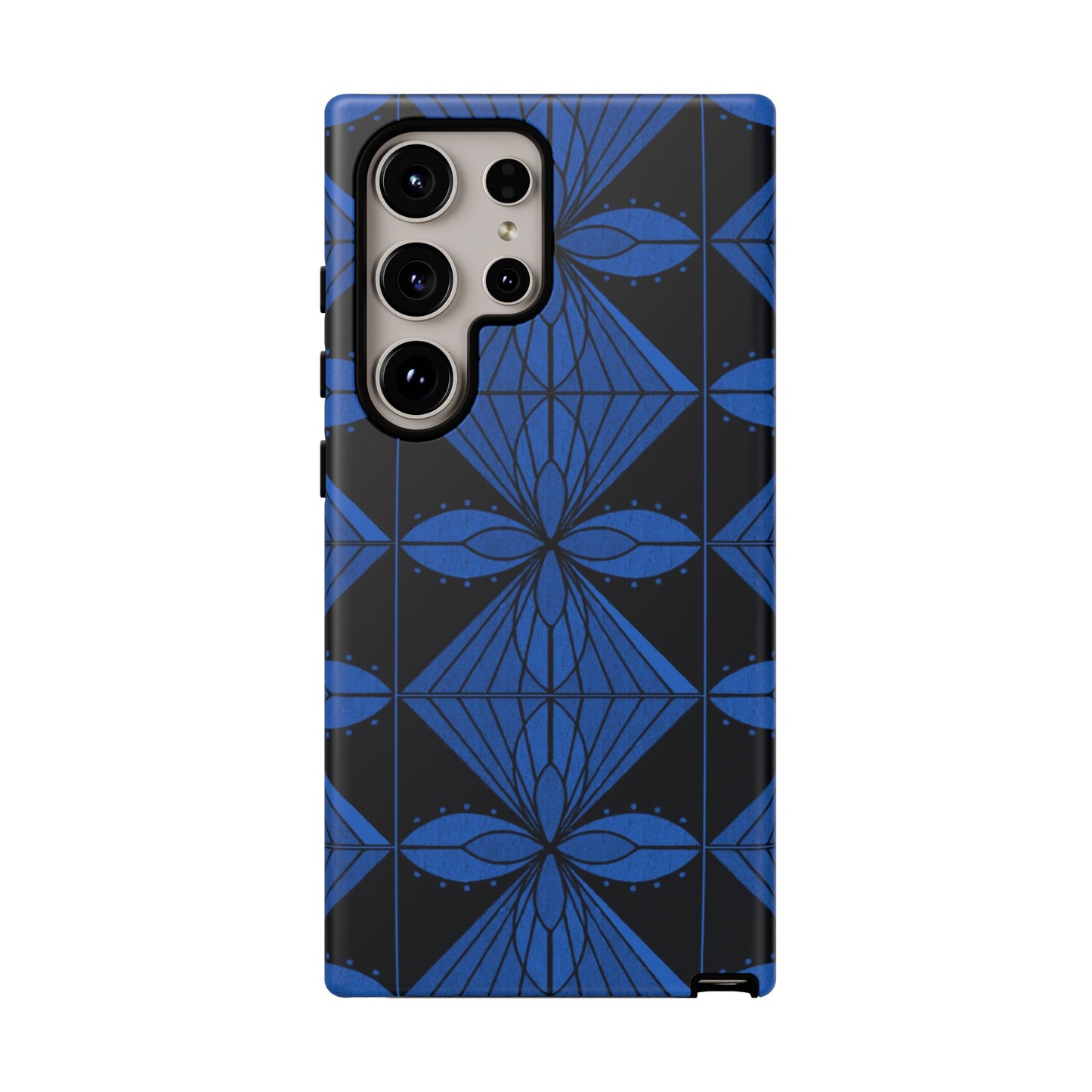Geometric Blue 1 Phone case