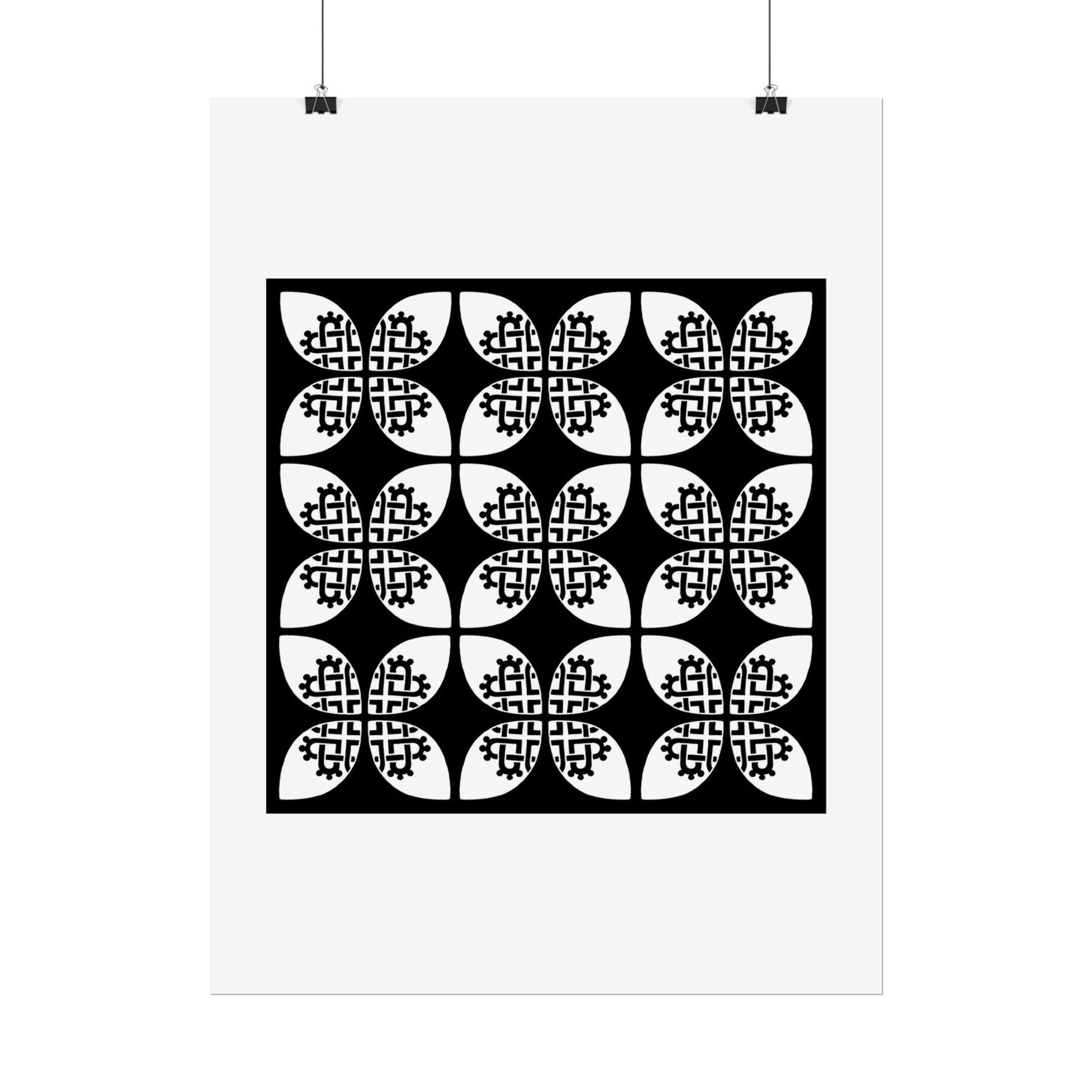 Celtic Heart 9 Tile- Rolled Poster - InkLovePrint