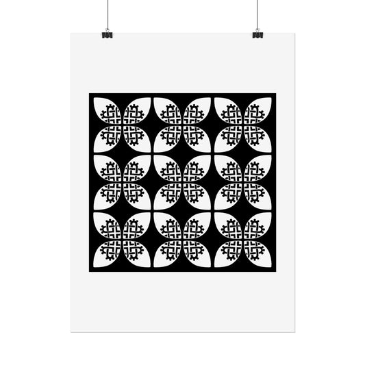 Celtic Heart 9 Tile- Rolled Poster - InkLovePrint