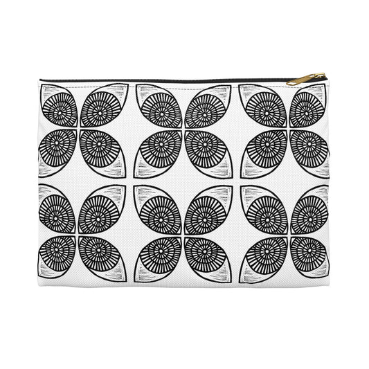 Circle Accessory bag white - InkLovePrint