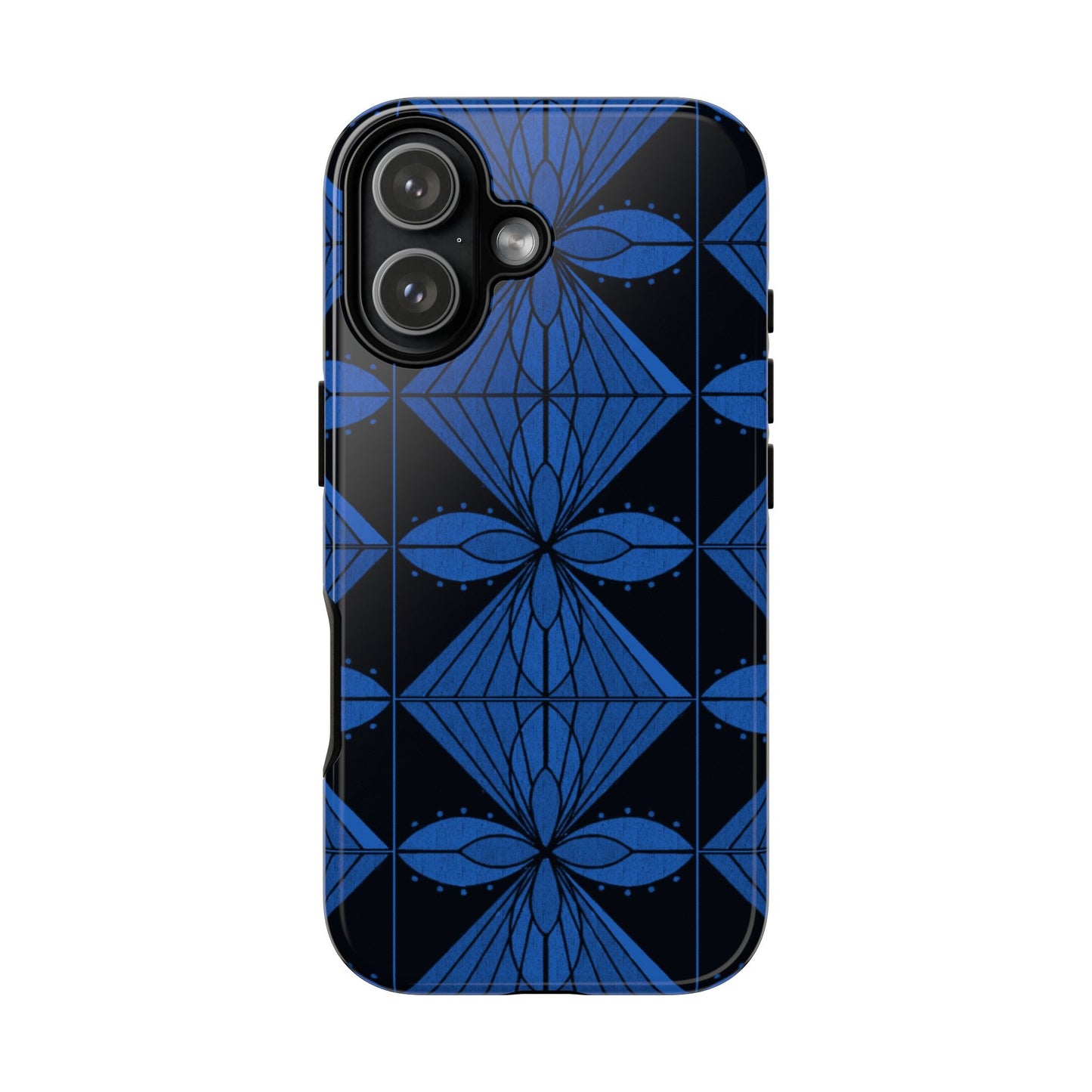 Geometric Blue 1 Phone case
