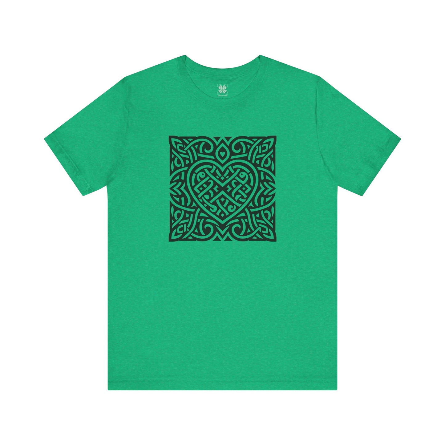 Celtic Heart - Square Unisex T-Shirt - InkLovePrint
