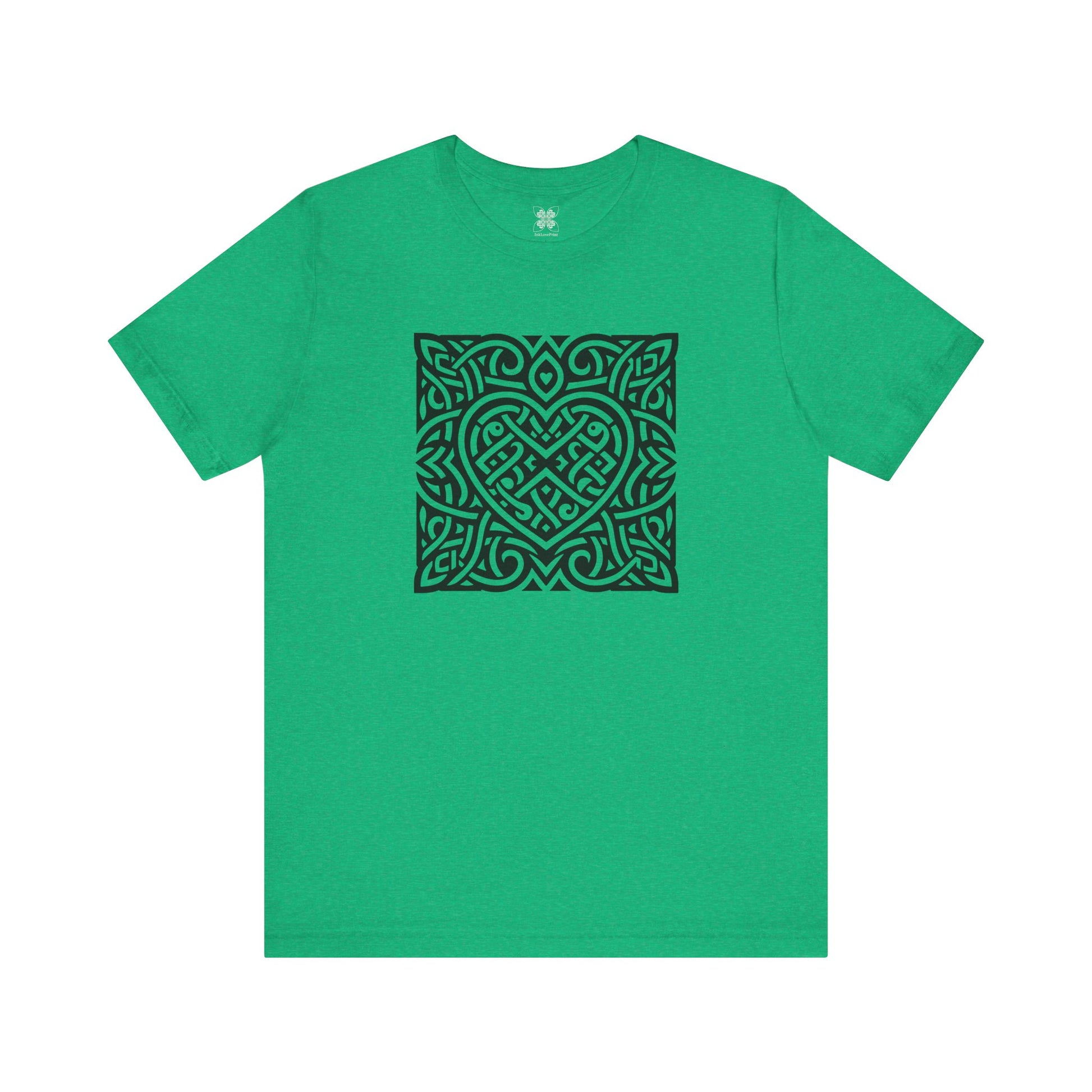 Celtic Heart - Square Unisex T-Shirt - InkLovePrint
