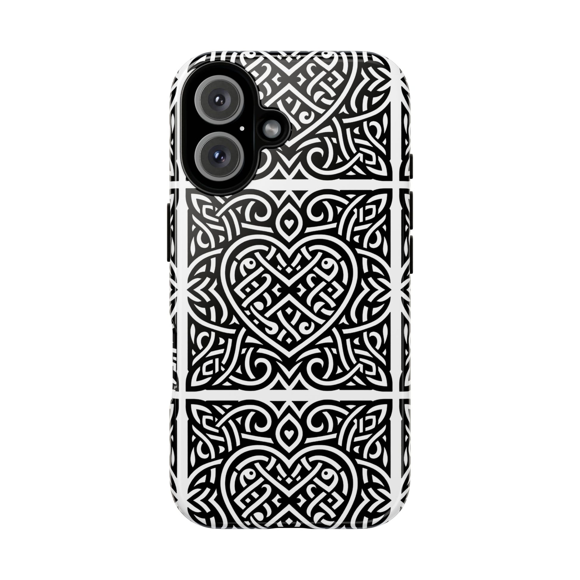 Framed Heart Phone case - InkLovePrint