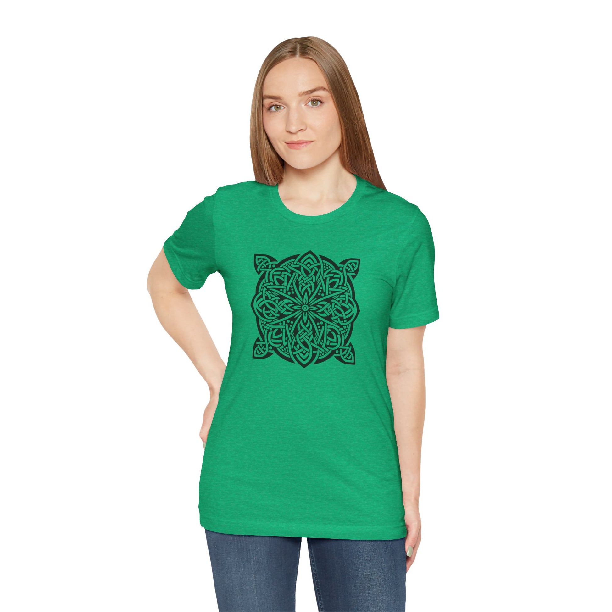 Celtic Flower Unisex T-Shirt - InkLovePrint