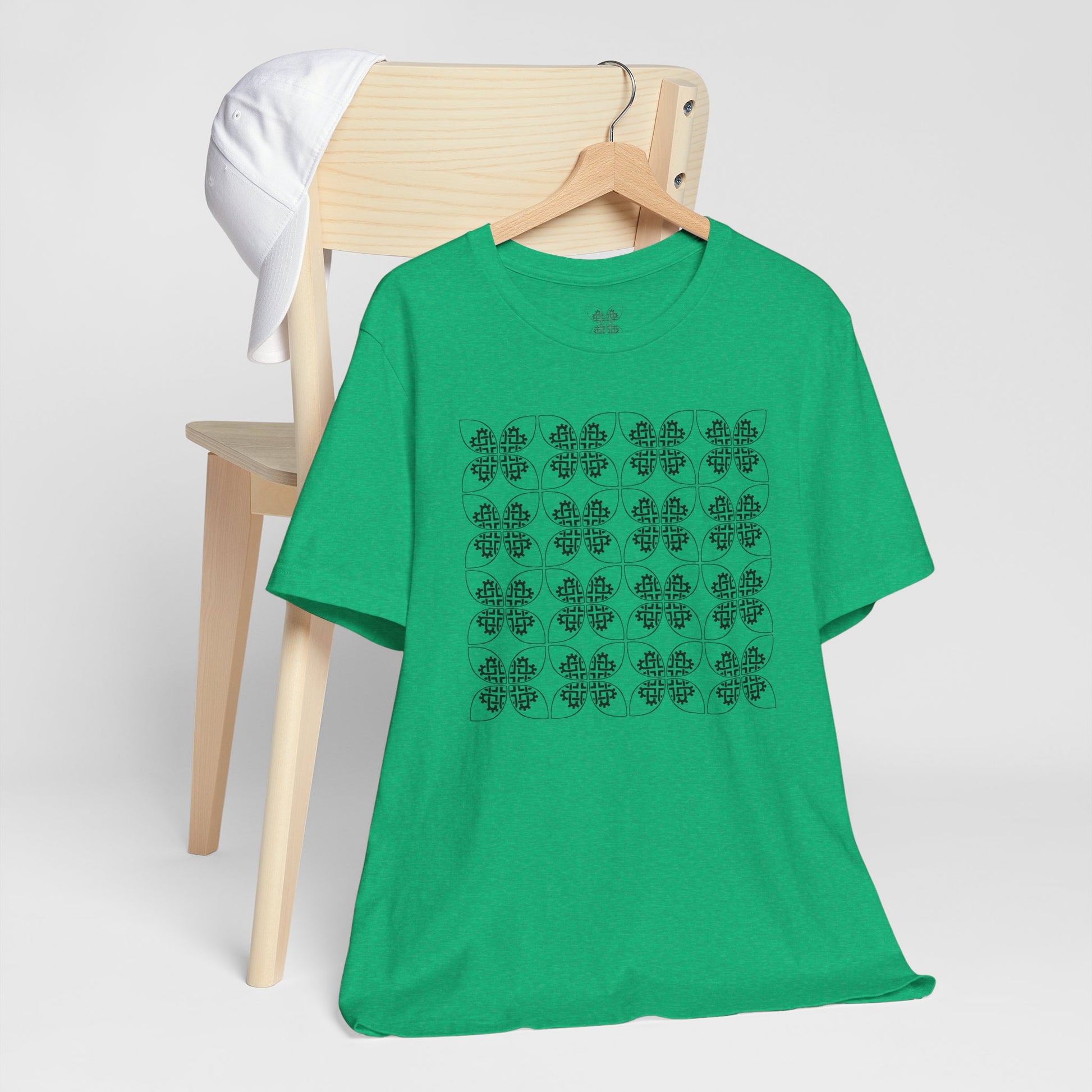 Celtic Heart 12 tile T shirt - InkLovePrint