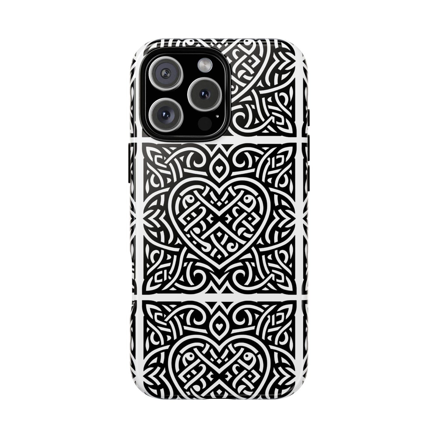 Framed Heart Phone case - InkLovePrint