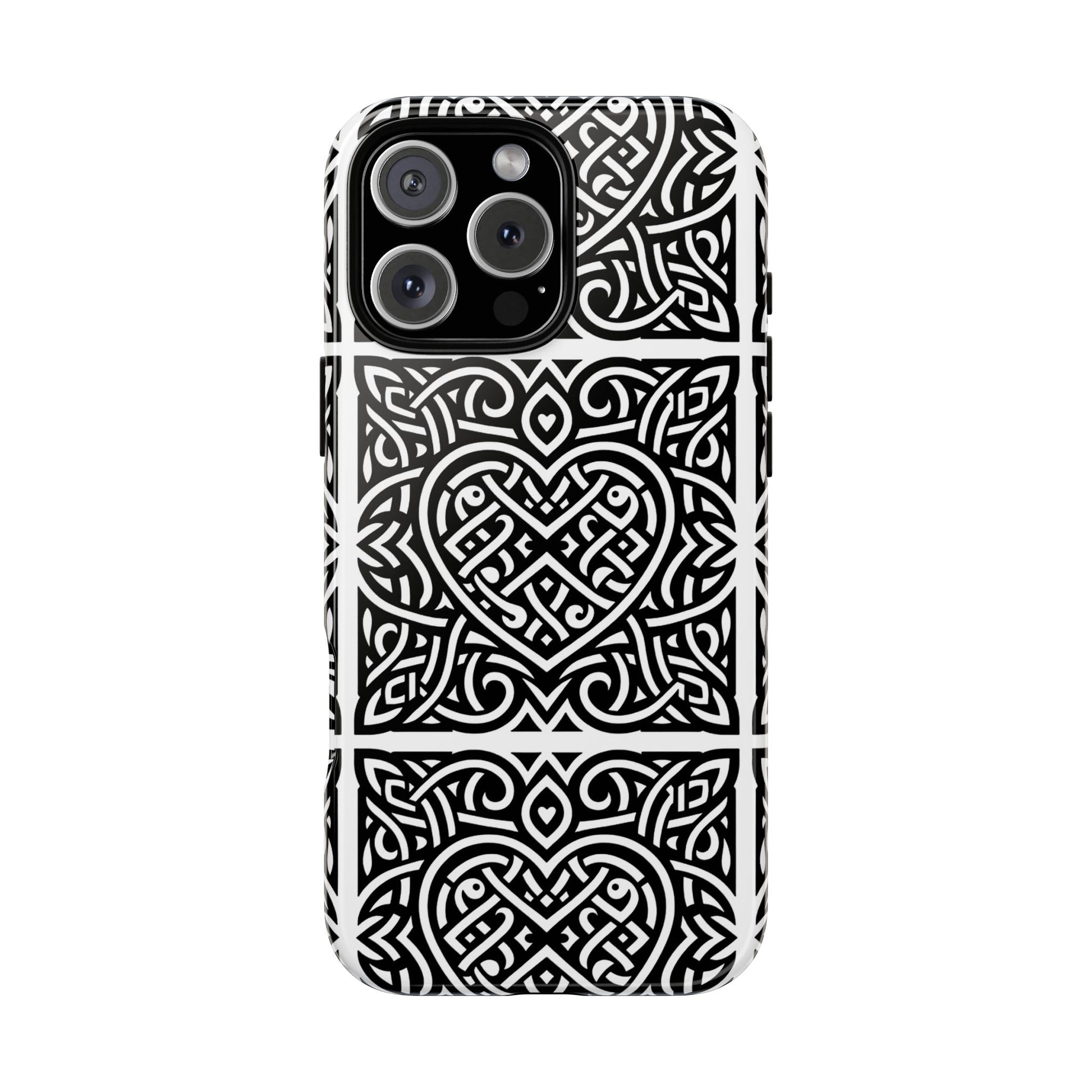 Framed Heart Phone case - InkLovePrint