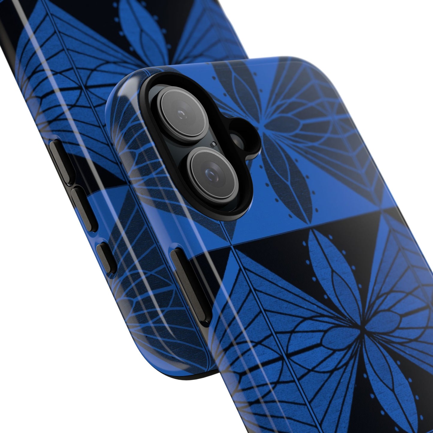 Geometric Blue 2 Phone case - InkLovePrint