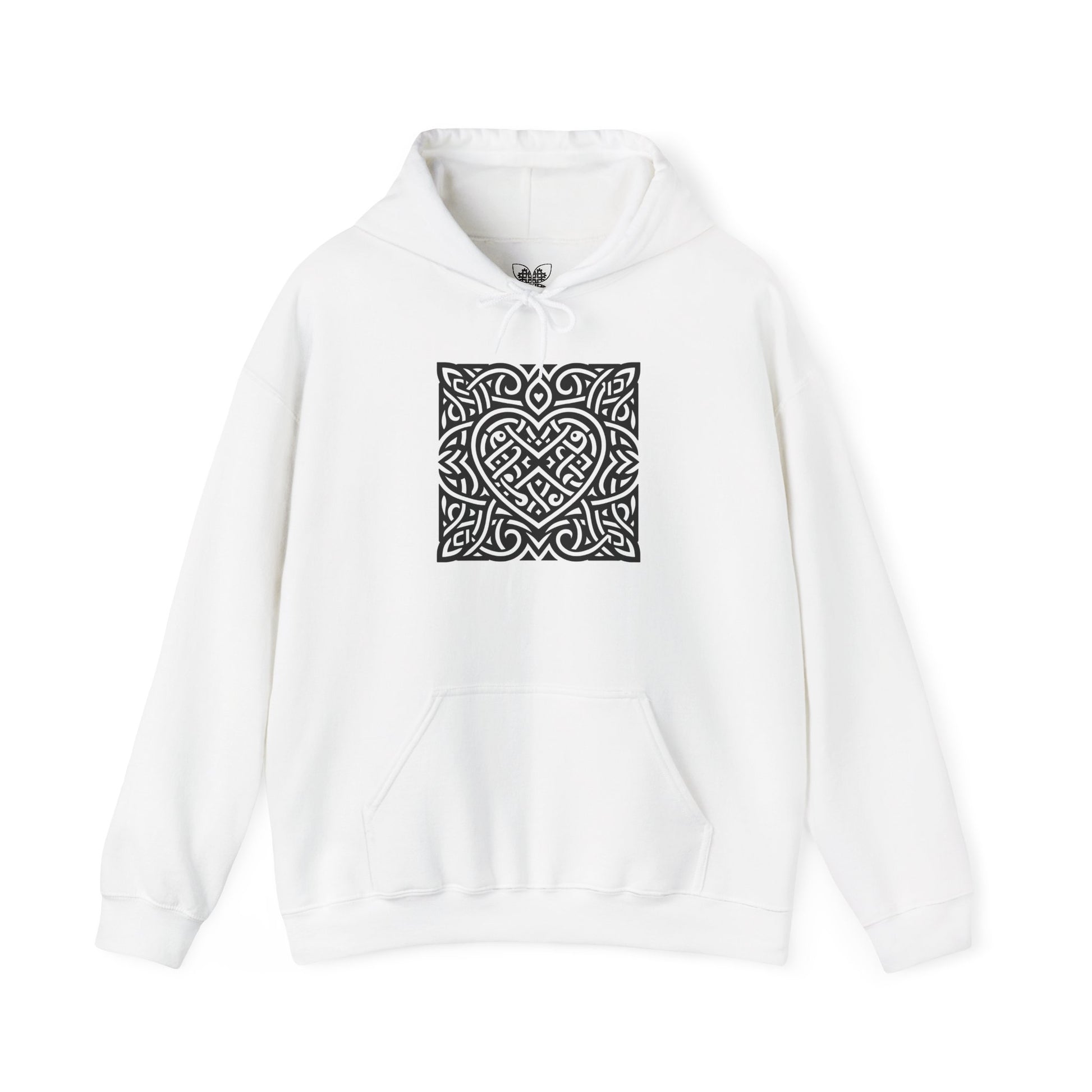 Celtic Heart Square Hoodie - InkLovePrint