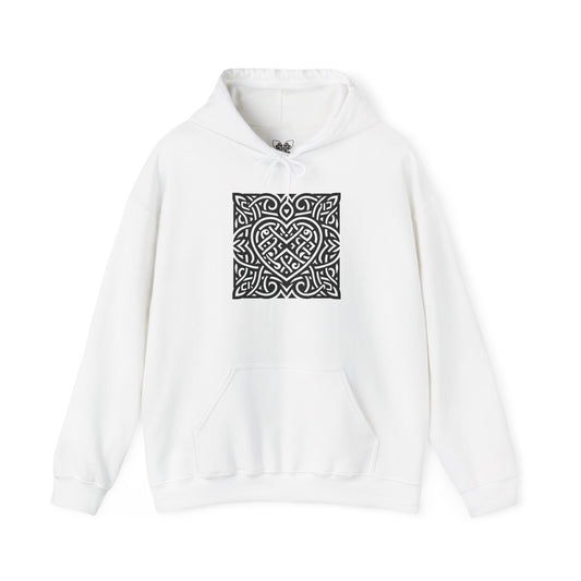 Celtic Heart Square Hoodie - InkLovePrint