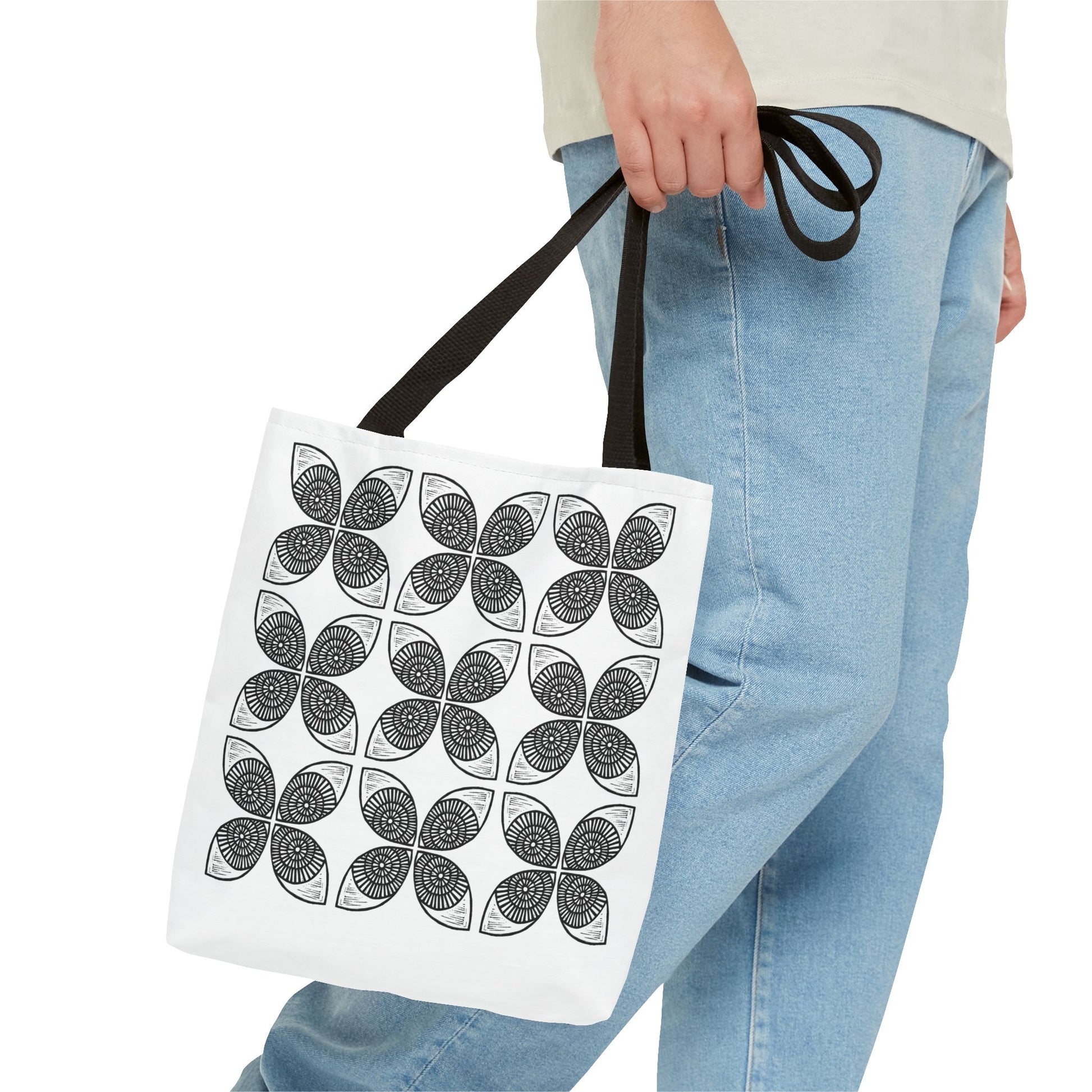 Circle Pattern Tote Bag - InkLovePrint