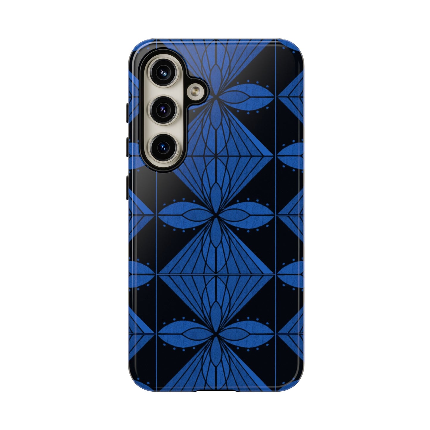 Geometric Blue 1 Phone case
