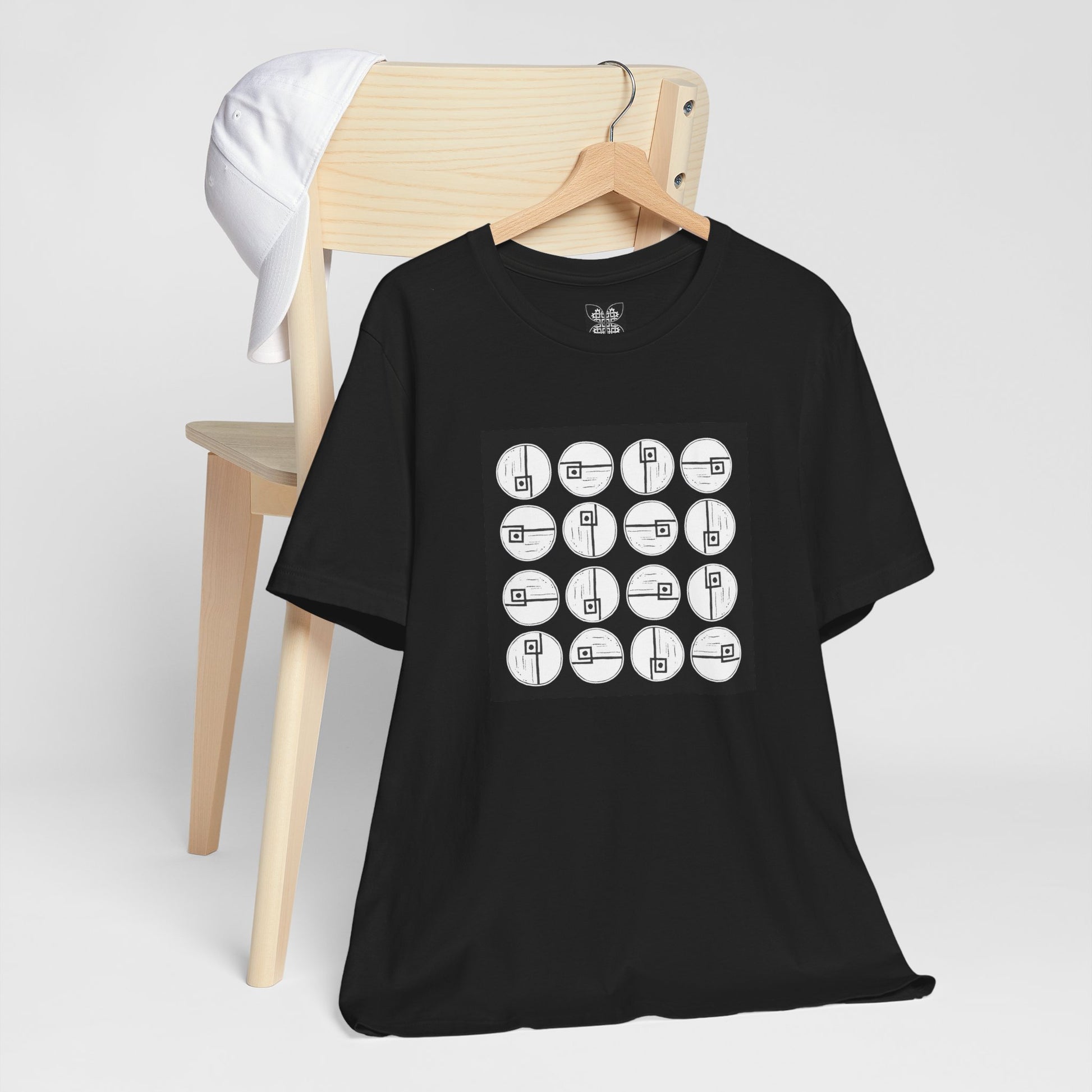 Rotating Rectangle B&W - InkLovePrint