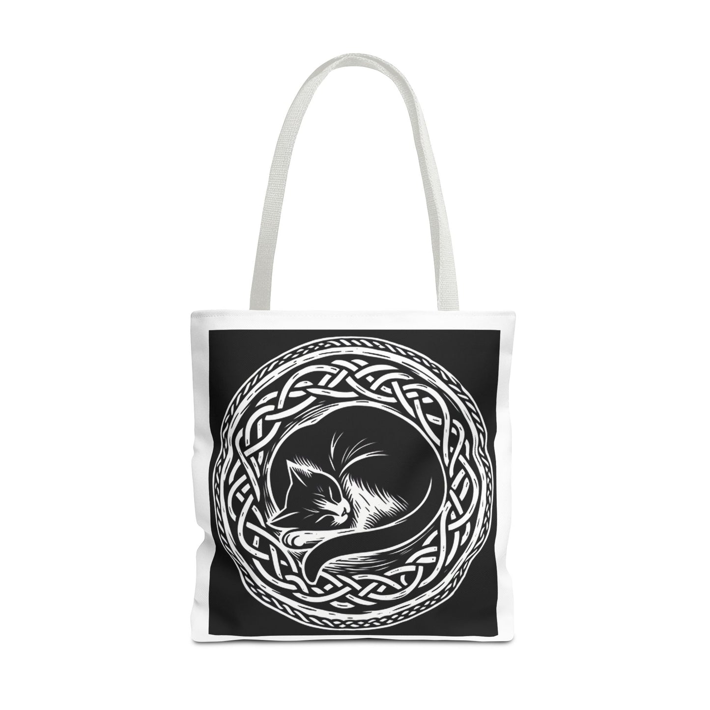 Celtic Cat Tote Bag - InkLovePrint