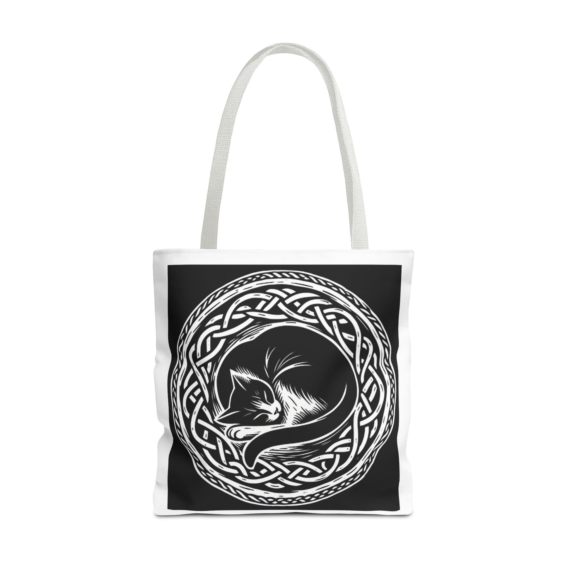 Celtic Cat Tote Bag - InkLovePrint