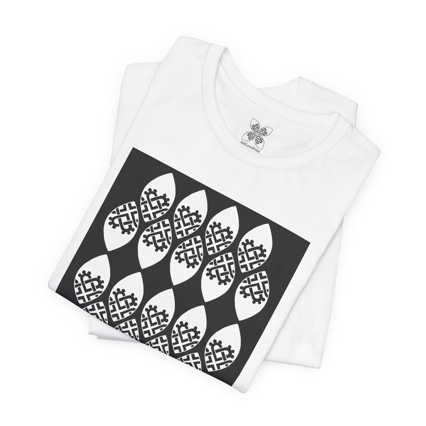 Celtic Heart Line Unisex T-Shirt - InkLovePrint