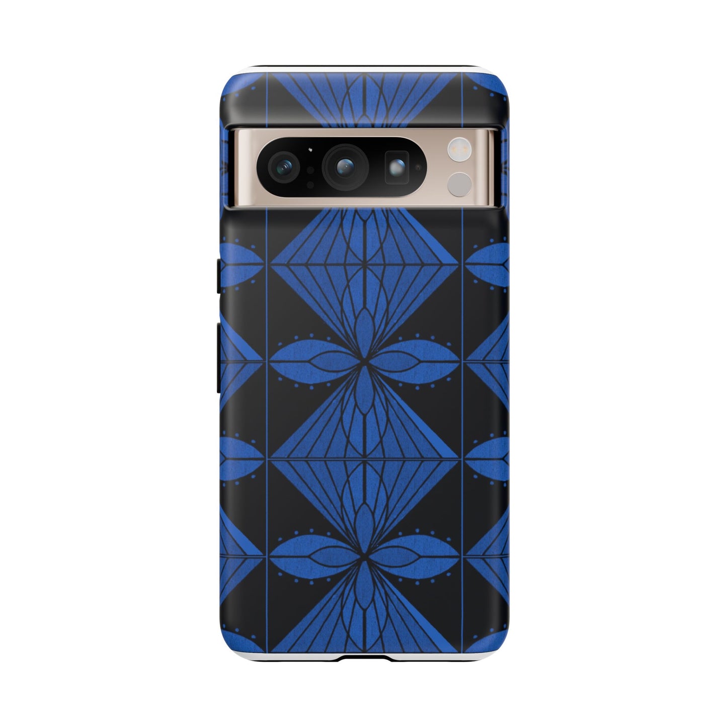 Geometric Blue 1 Phone case