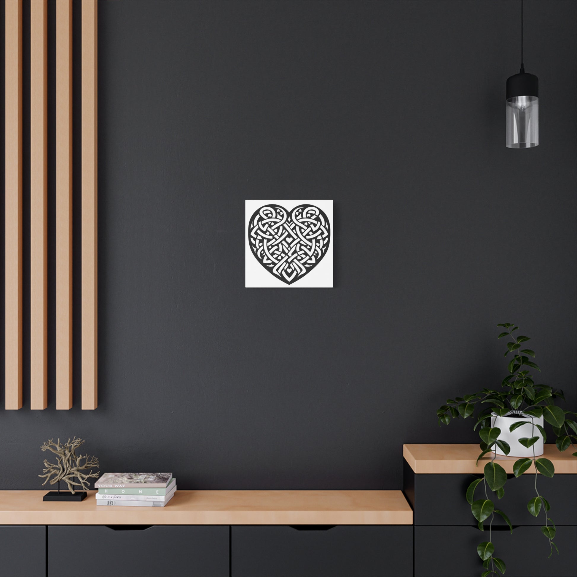 Celtic Valentine Canvas - InkLovePrint