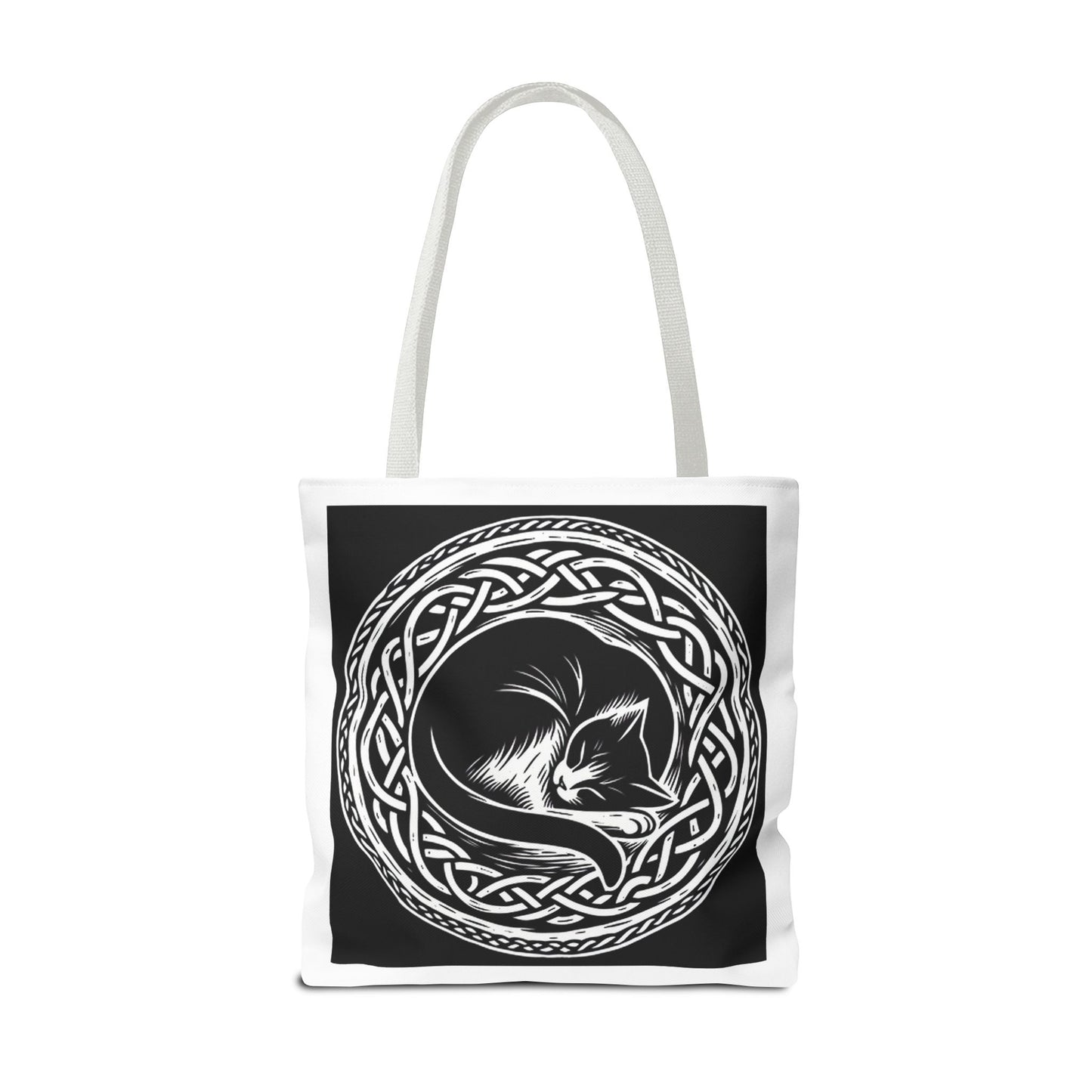 Celtic Cat Tote Bag - InkLovePrint