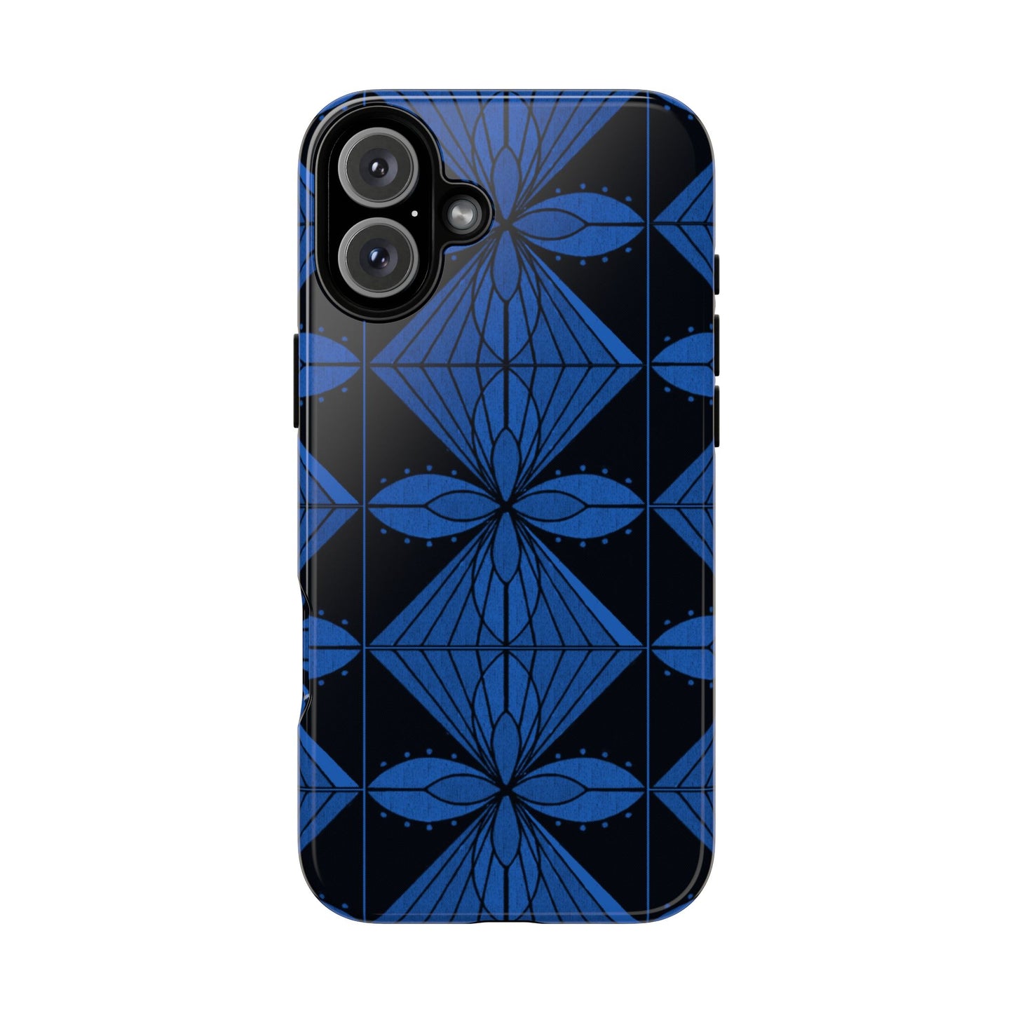 Geometric Blue 1 Phone case - InkLovePrint