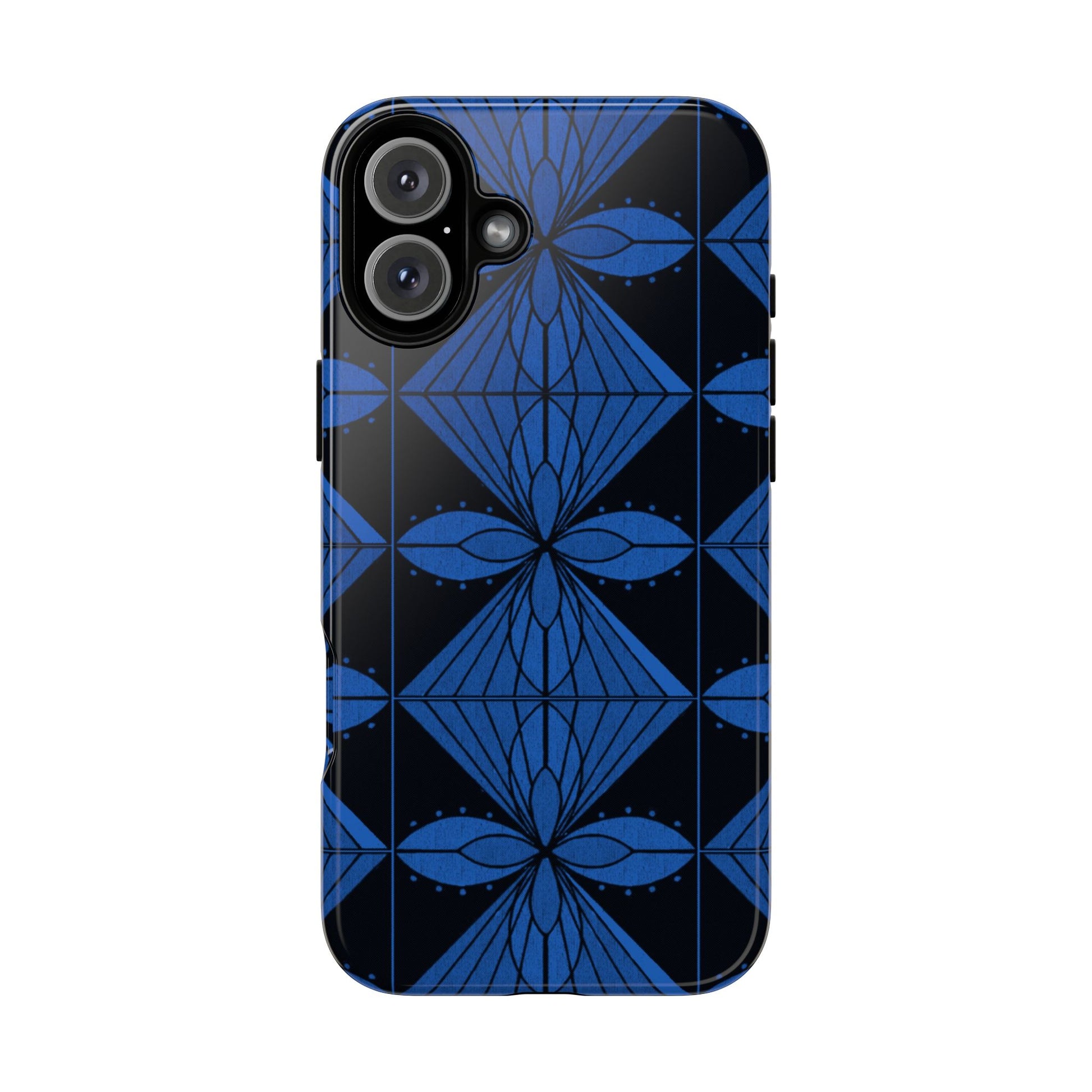 Geometric Blue 1 Phone case - InkLovePrint
