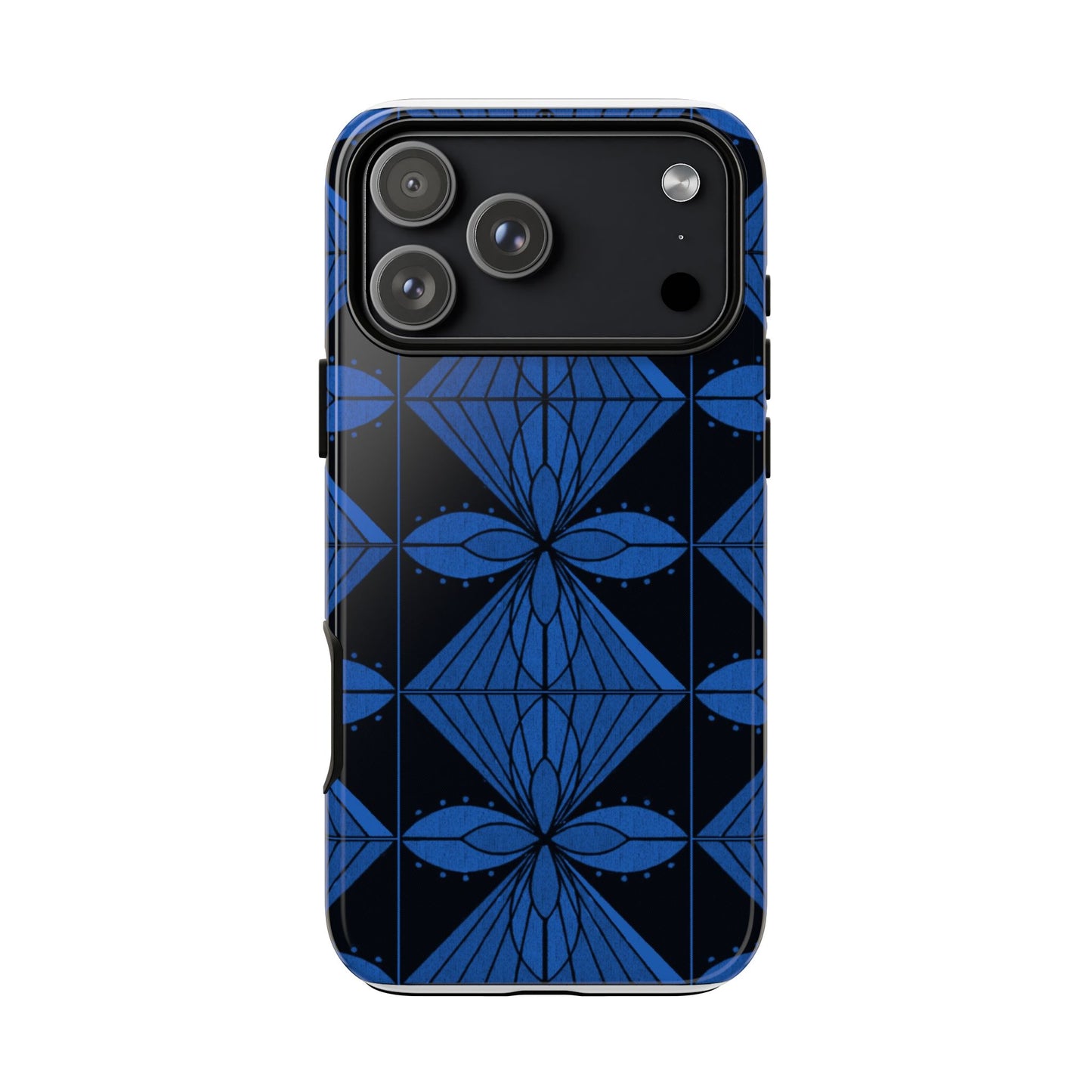 Geometric Blue 1 Phone case