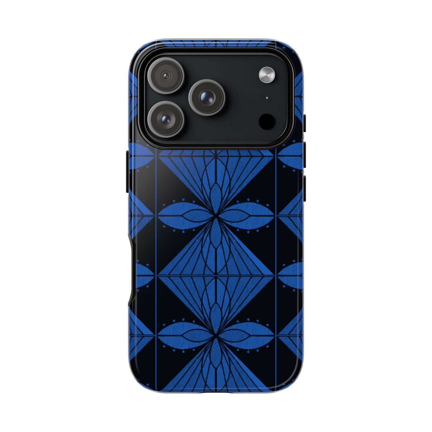 Geometric Blue 1 Phone case