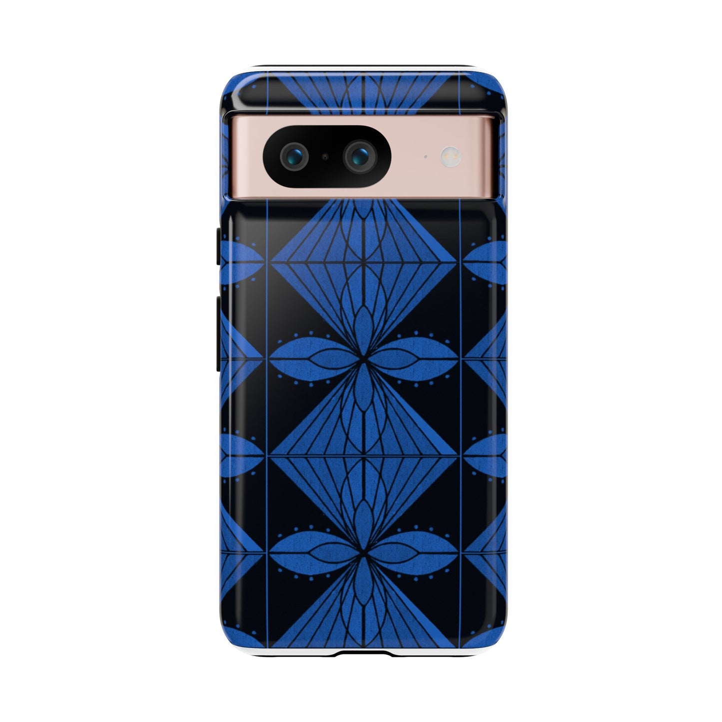 Geometric Blue 1 Phone case