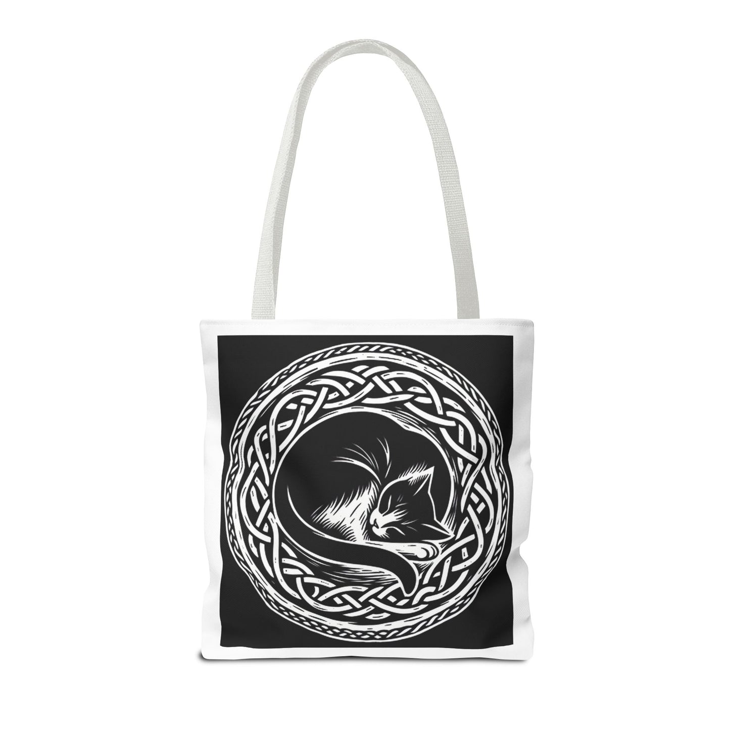 Celtic Cat Tote Bag - InkLovePrint