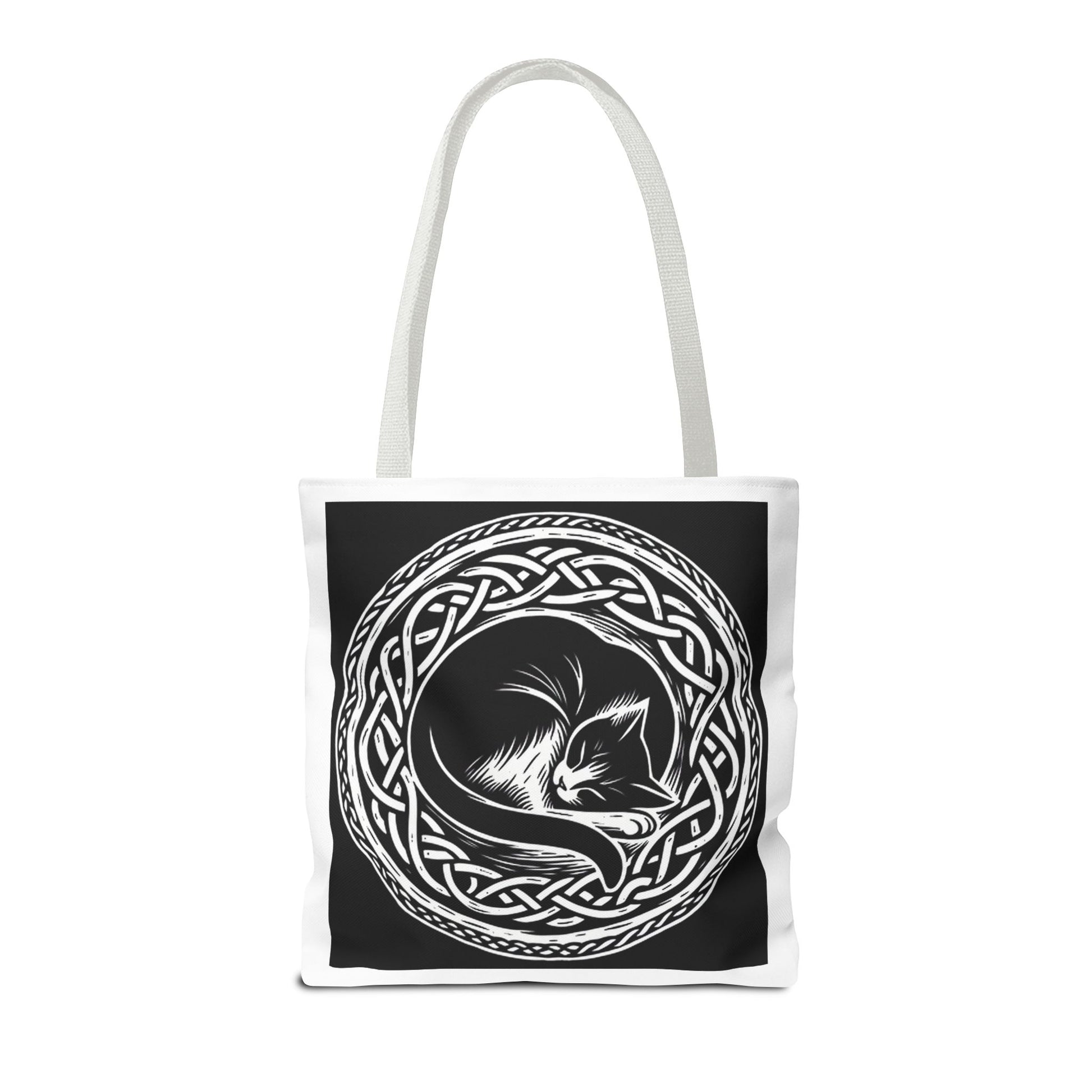 Celtic Cat Tote Bag - InkLovePrint