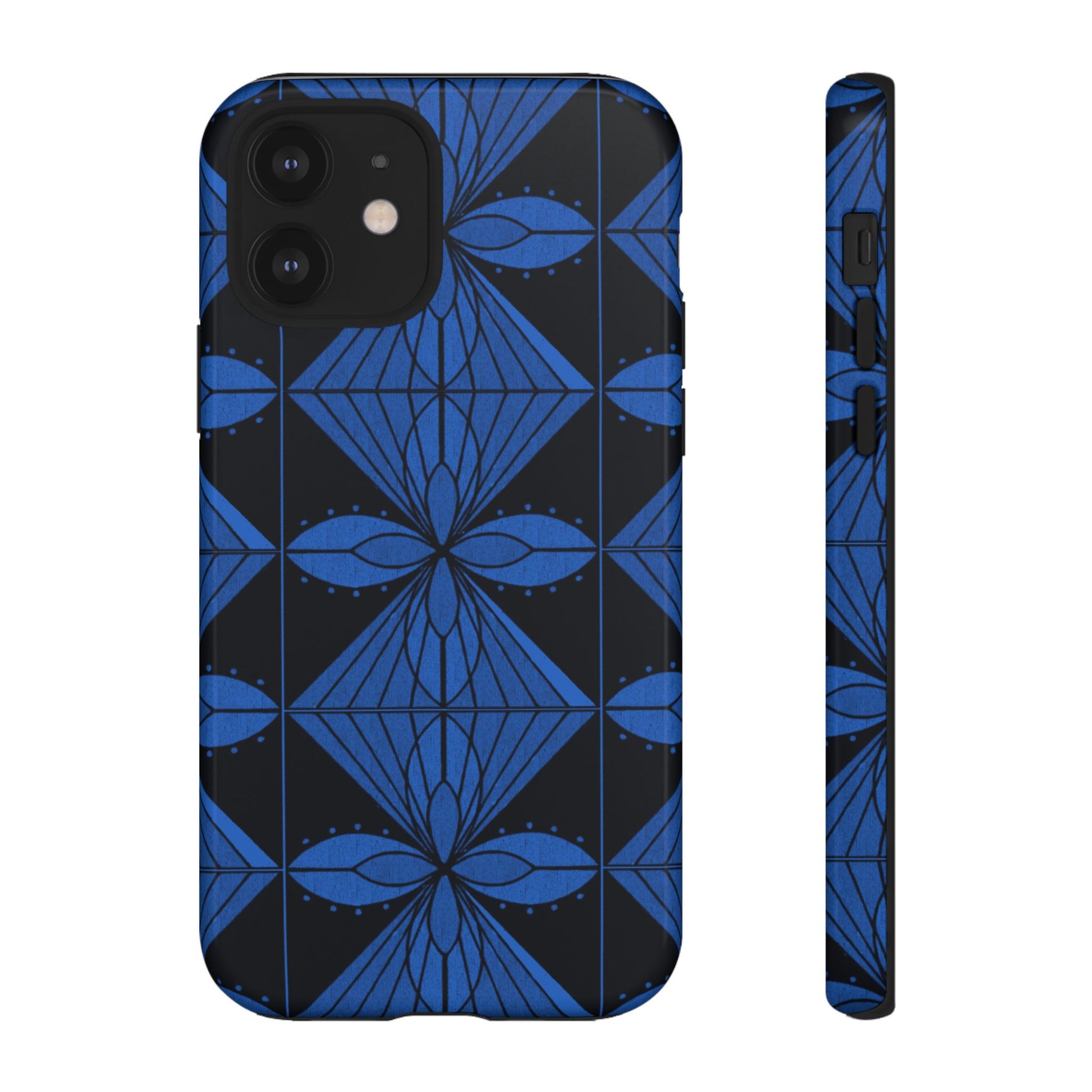 Geometric Blue 1 Phone case - InkLovePrint